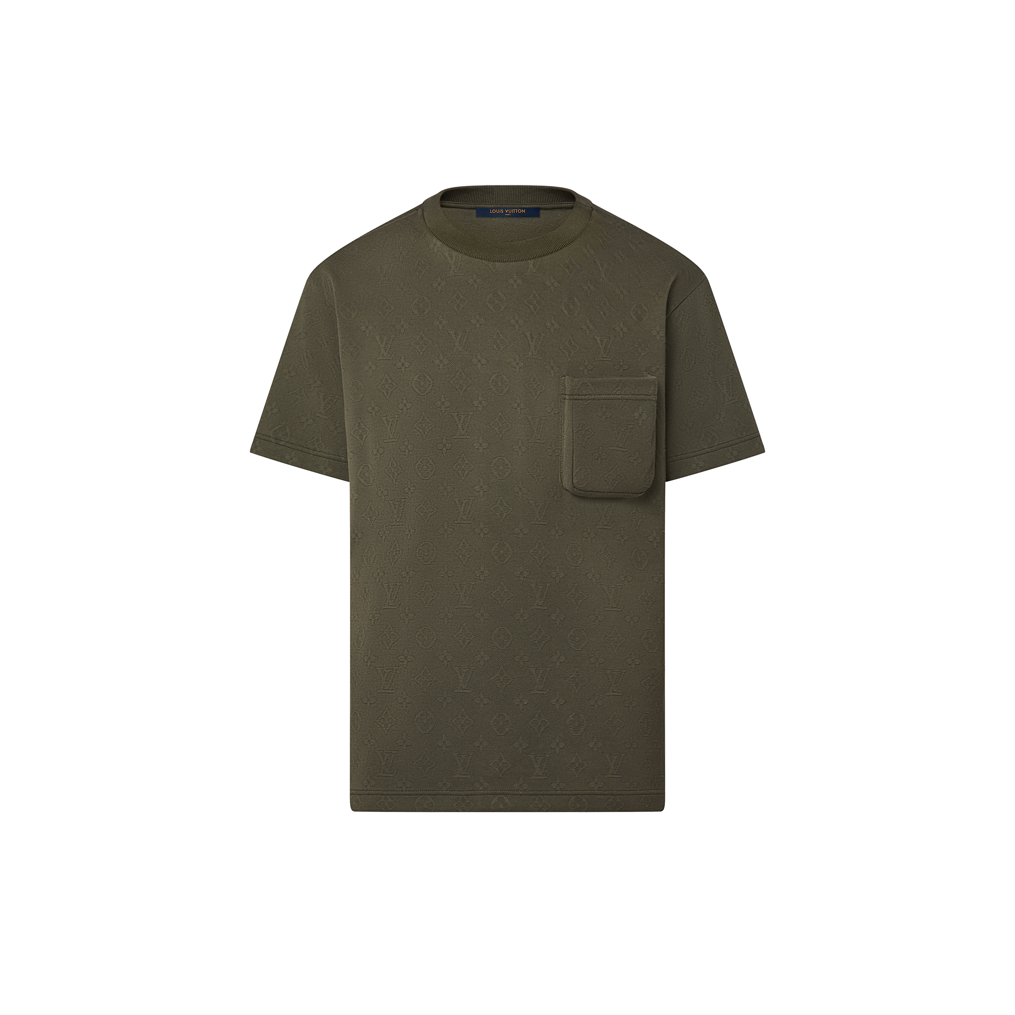 Louis Vuitton LVSE Signature 3D Pocket Monogram Tshirt - Men - Ready-to-Wear 1AATUY Khaki