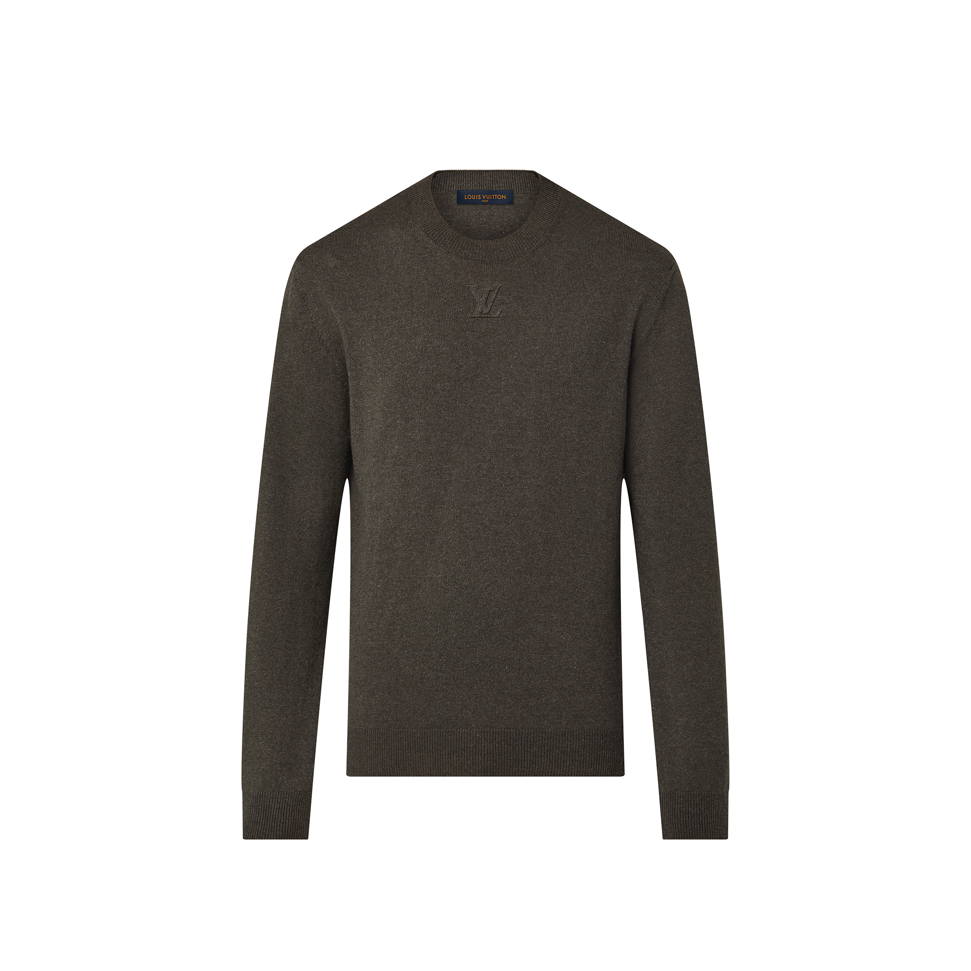 Louis Vuitton LVSE LV Embossed Crewneck - Men - Ready-to-Wear 1AATYJ Khaki