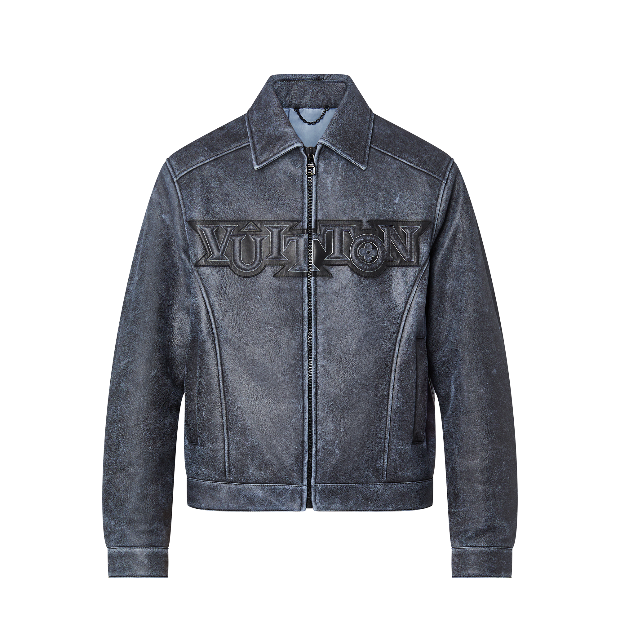 Louis Vuitton Leather Stadium Jacket - Men - Ready-to-Wear 1AAUZB
