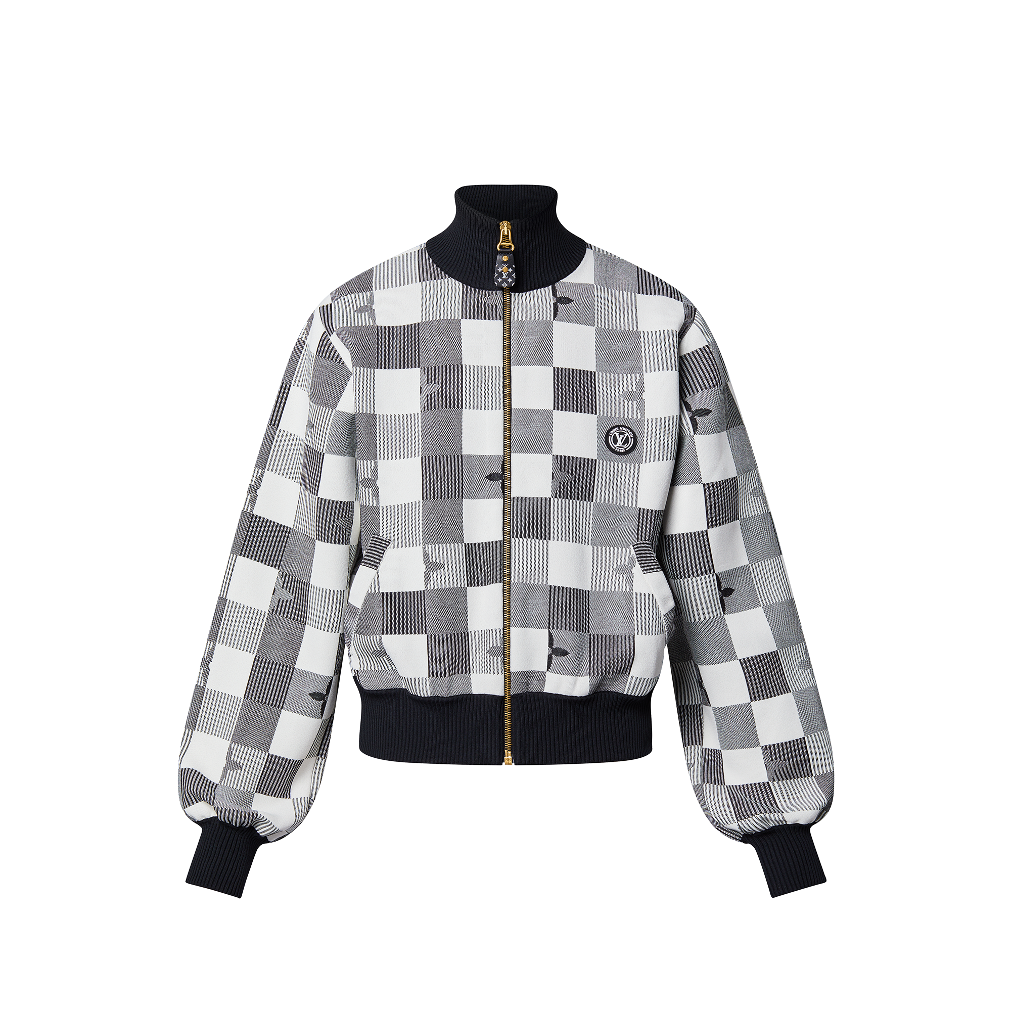 Louis Vuitton Pop Monogram Damier Knit Jacket - Women - Ready-to-Wear 1AAXD6 S