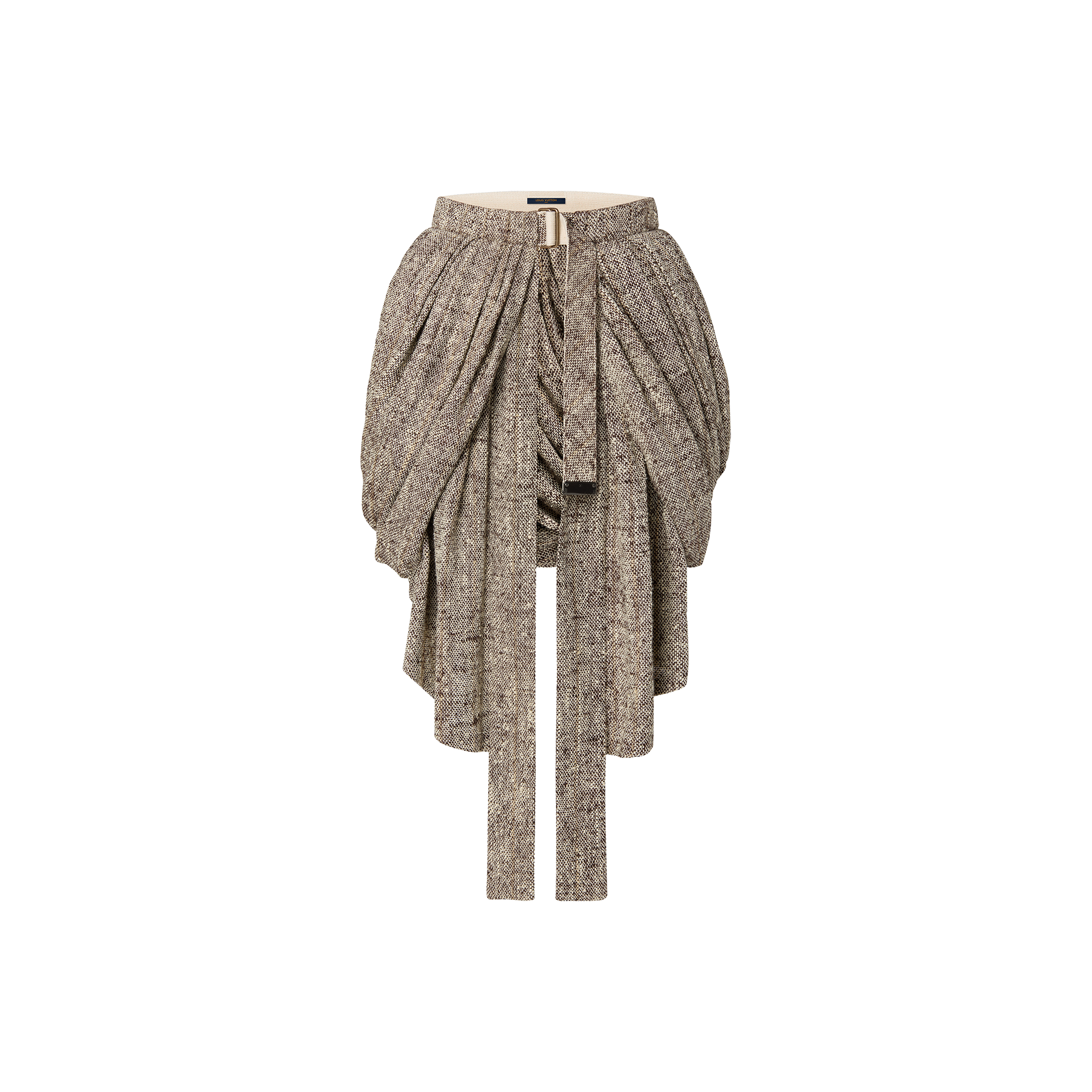 Louis Vuitton Draped Rustic Silk Layering Skirt - Women - Ready-to-Wear 1AAXWY