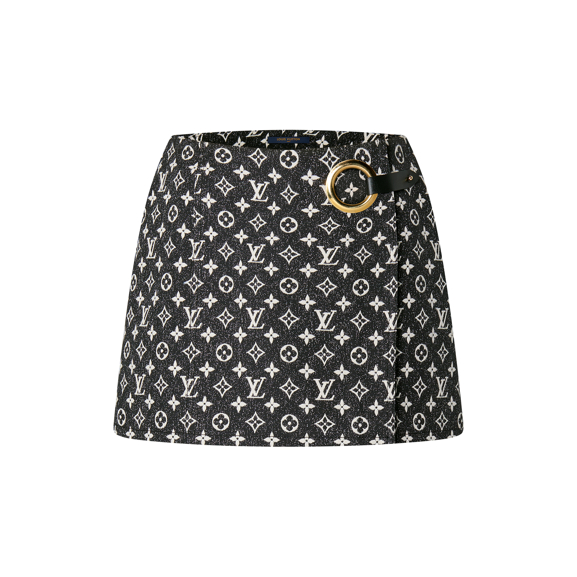 Louis Vuitton Monogram Denim Mini Wrap Skirt - Women - Ready-to-Wear 1AAXYR