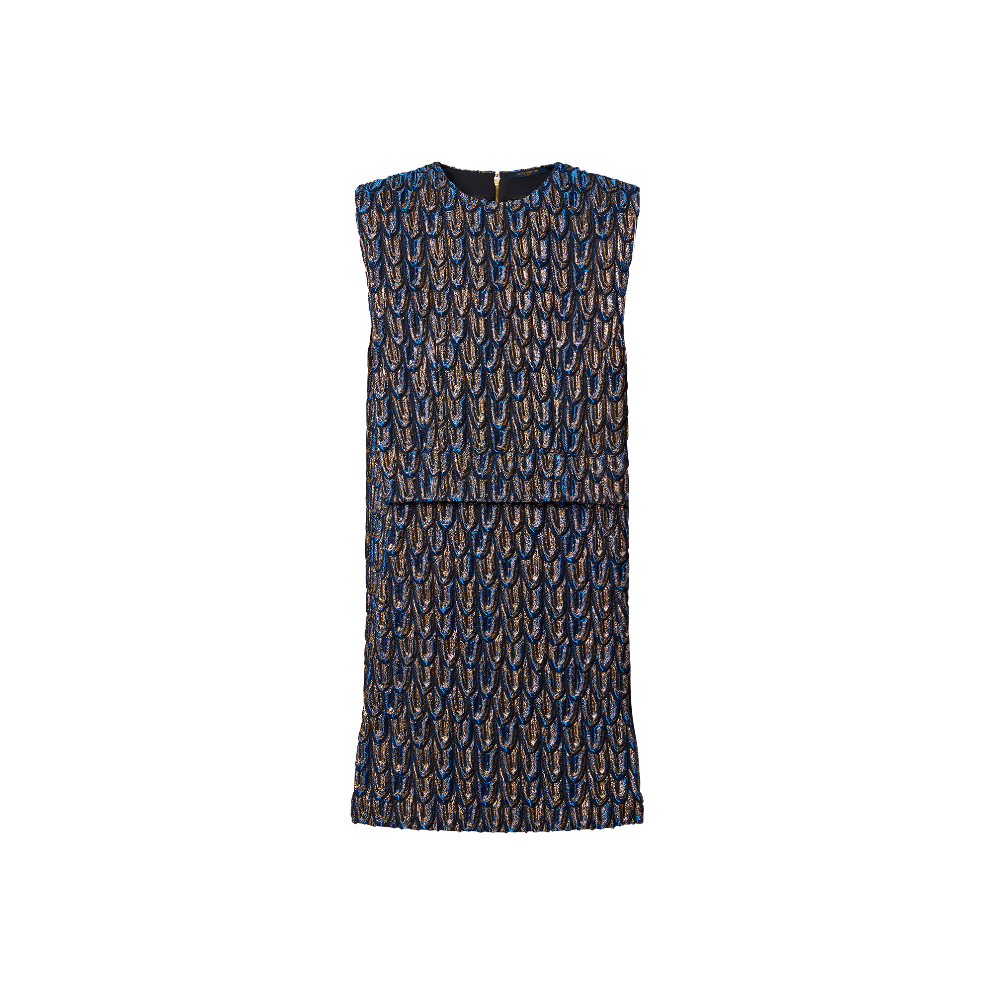 Louis Vuitton 3D Feather Boxy Dress - Women - Ready-to-Wear 1AAY0J