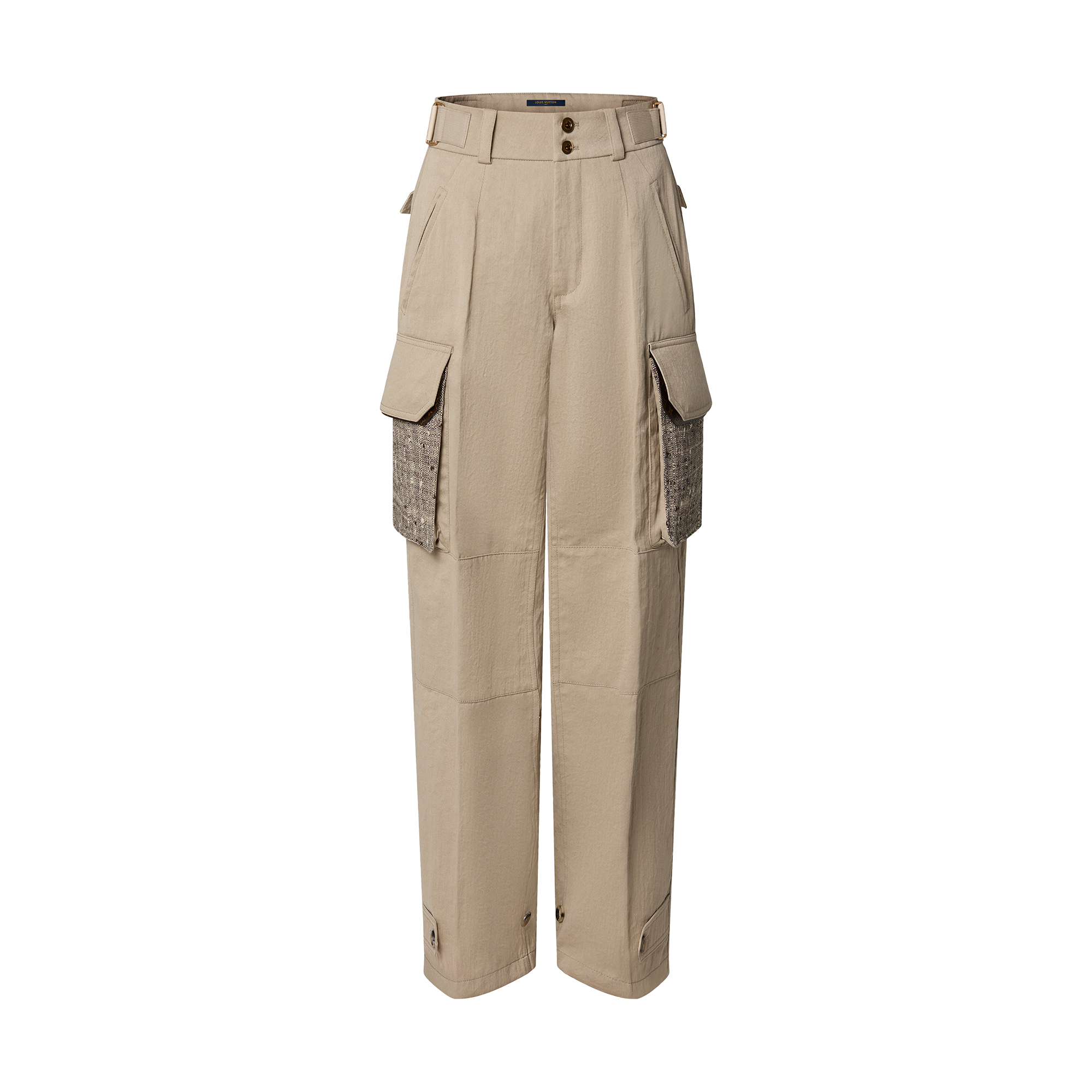 Louis Vuitton Cotton-Linen Cargo Pants  - Women - Ready-to-Wear 1AAY2R
