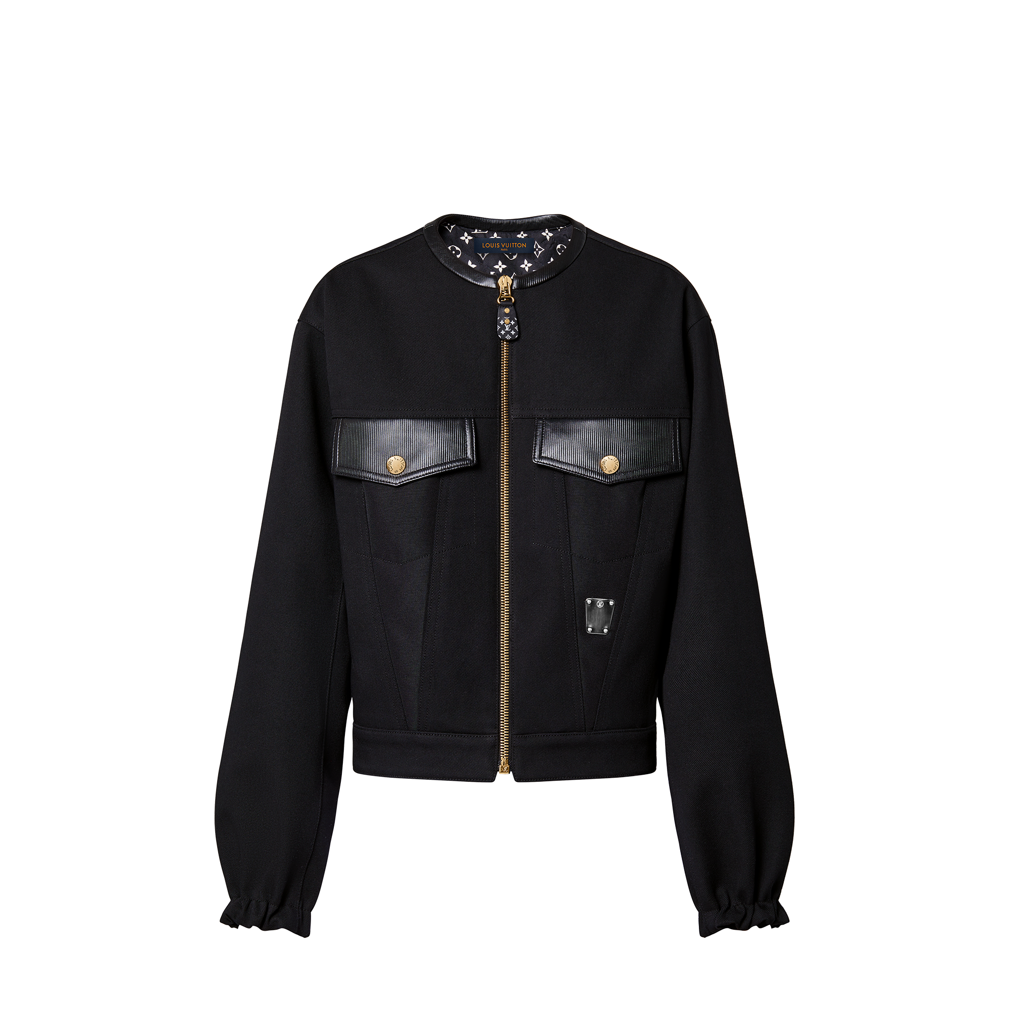 Louis Vuitton Cotton Drill Frill Sleeve Jacket - Women - Ready-to-Wear 1AAY6I