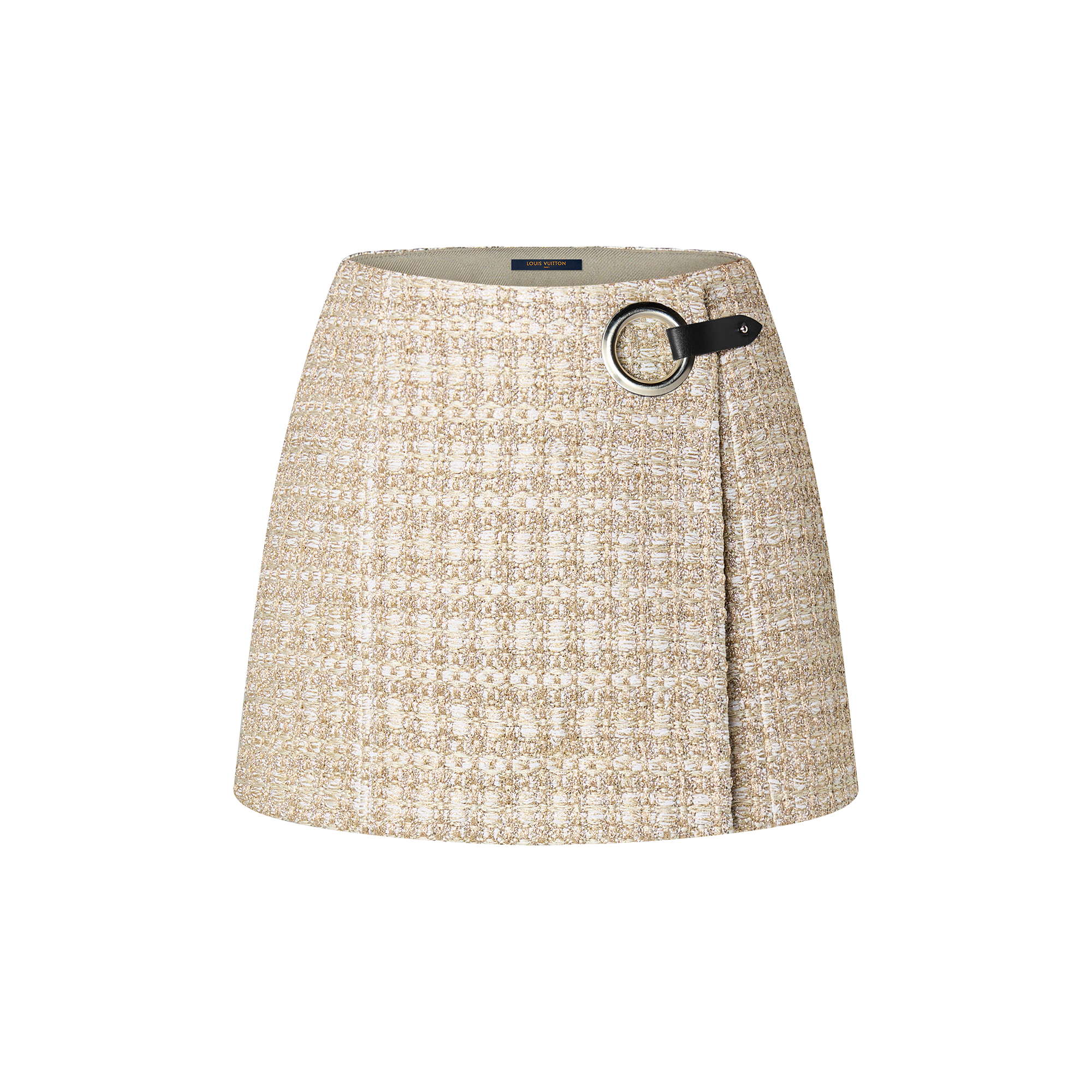 Louis Vuitton Lurex Tweed Mini Wrap Skirt  - Women - Ready-to-Wear 1AAZ5Q
