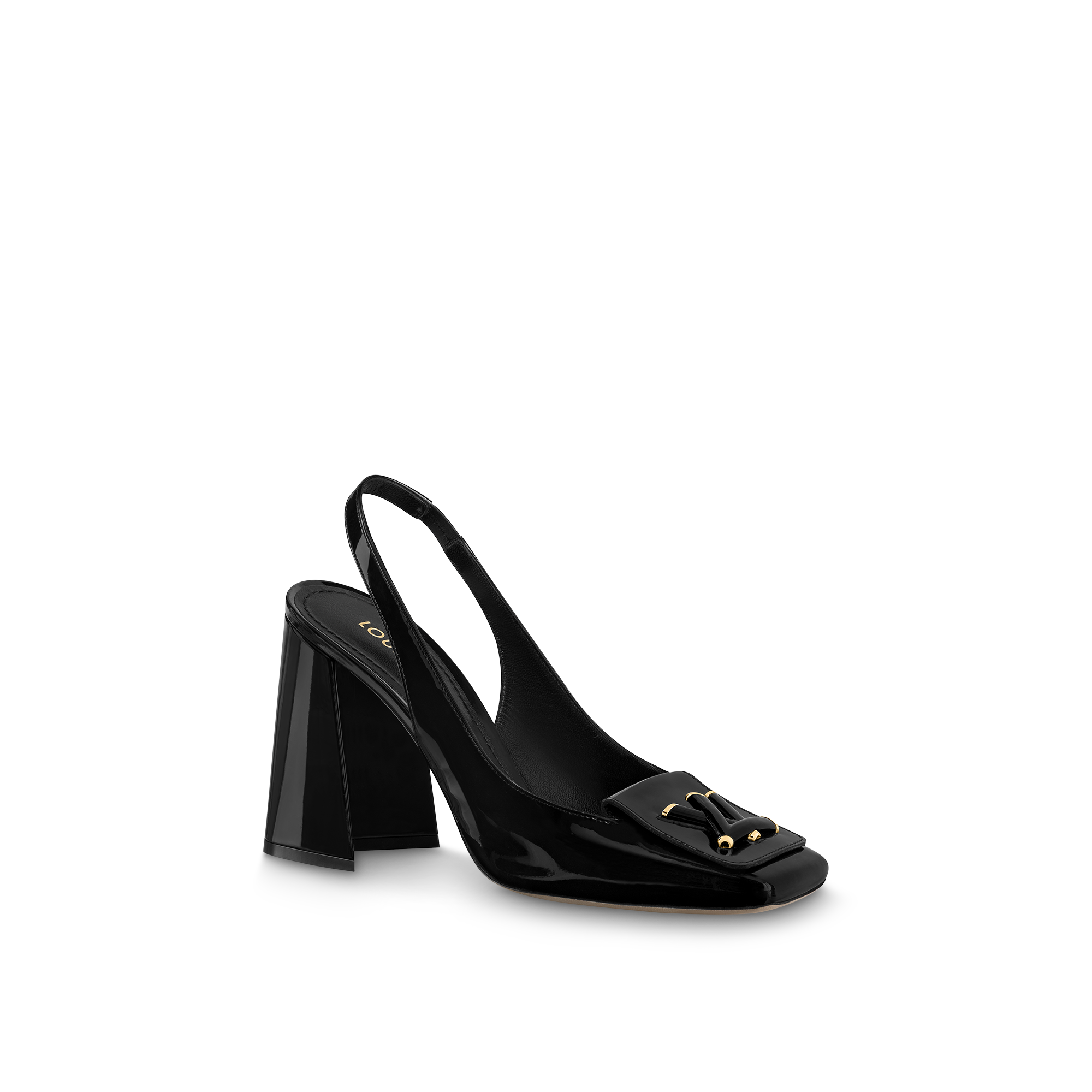 Louis Vuitton Shake Slingback Pump - Women - Shoes 1AB090 Black