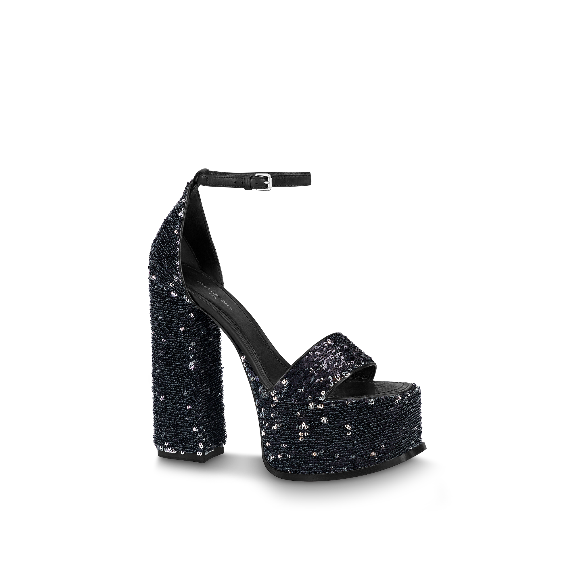 Louis Vuitton Fame Platform Sandal - Women - Shoes 1AB3A3 Black