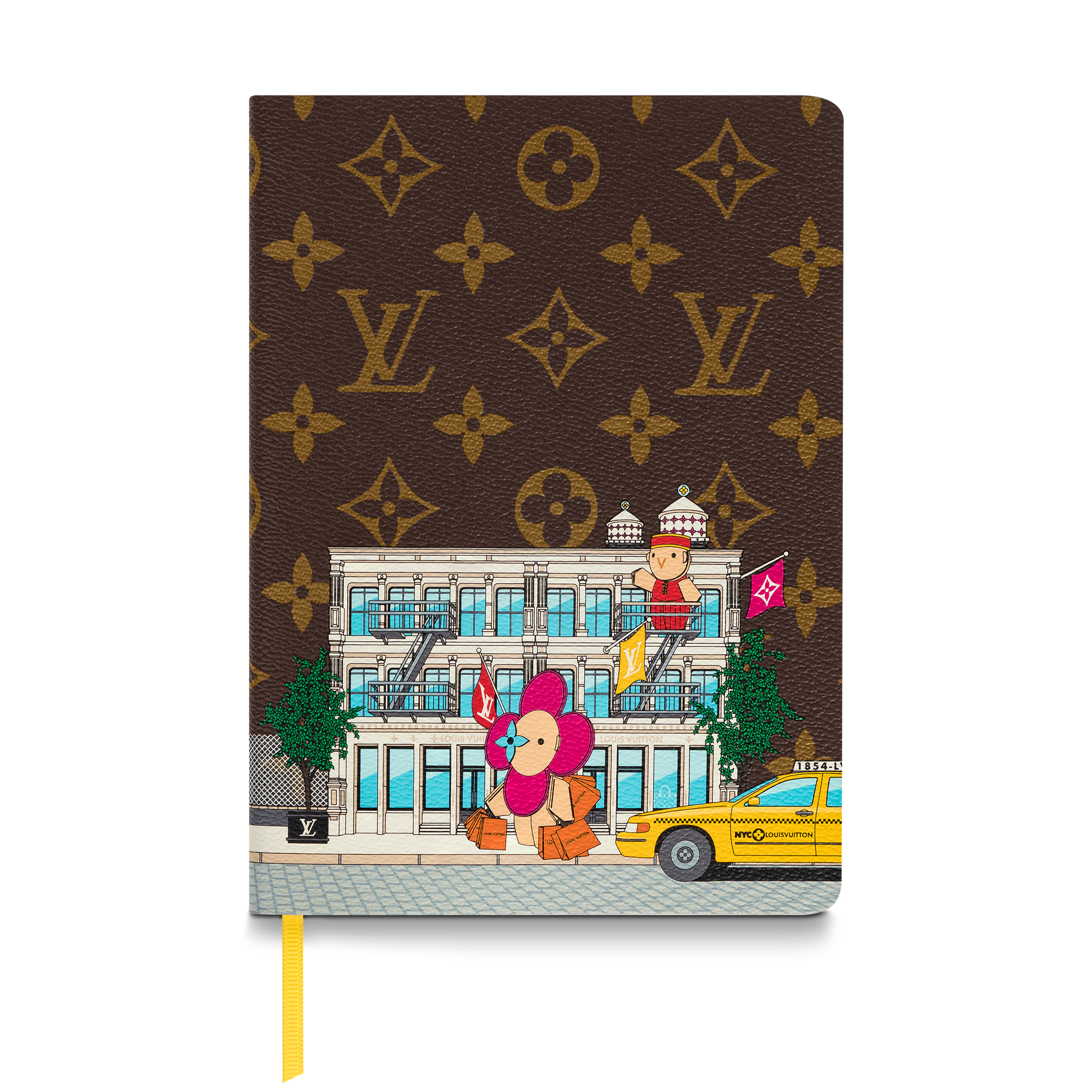 Louis Vuitton New York Xmas Clemence Notebook Monogram - Art of Living - Books and Stationery GI0804