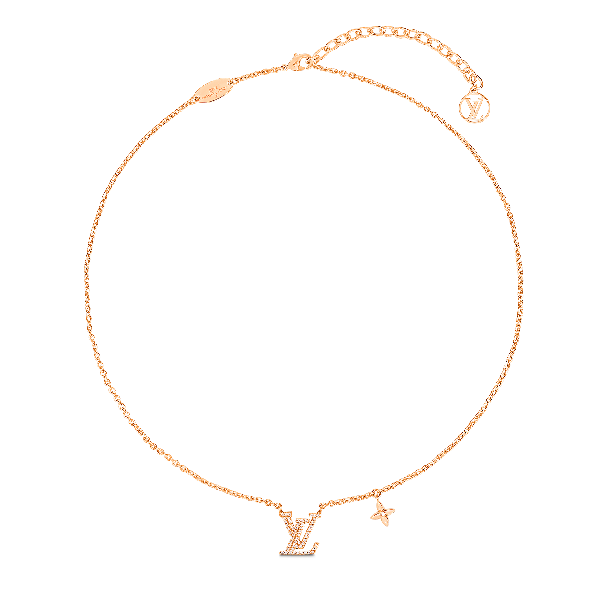 Louis Vuitton LV Iconic Blush Necklace - Women - Fashion Jewelry M00985 Louis Vuitton LV Iconic Blush Necklace - Women - Fashion Jewelry M00985