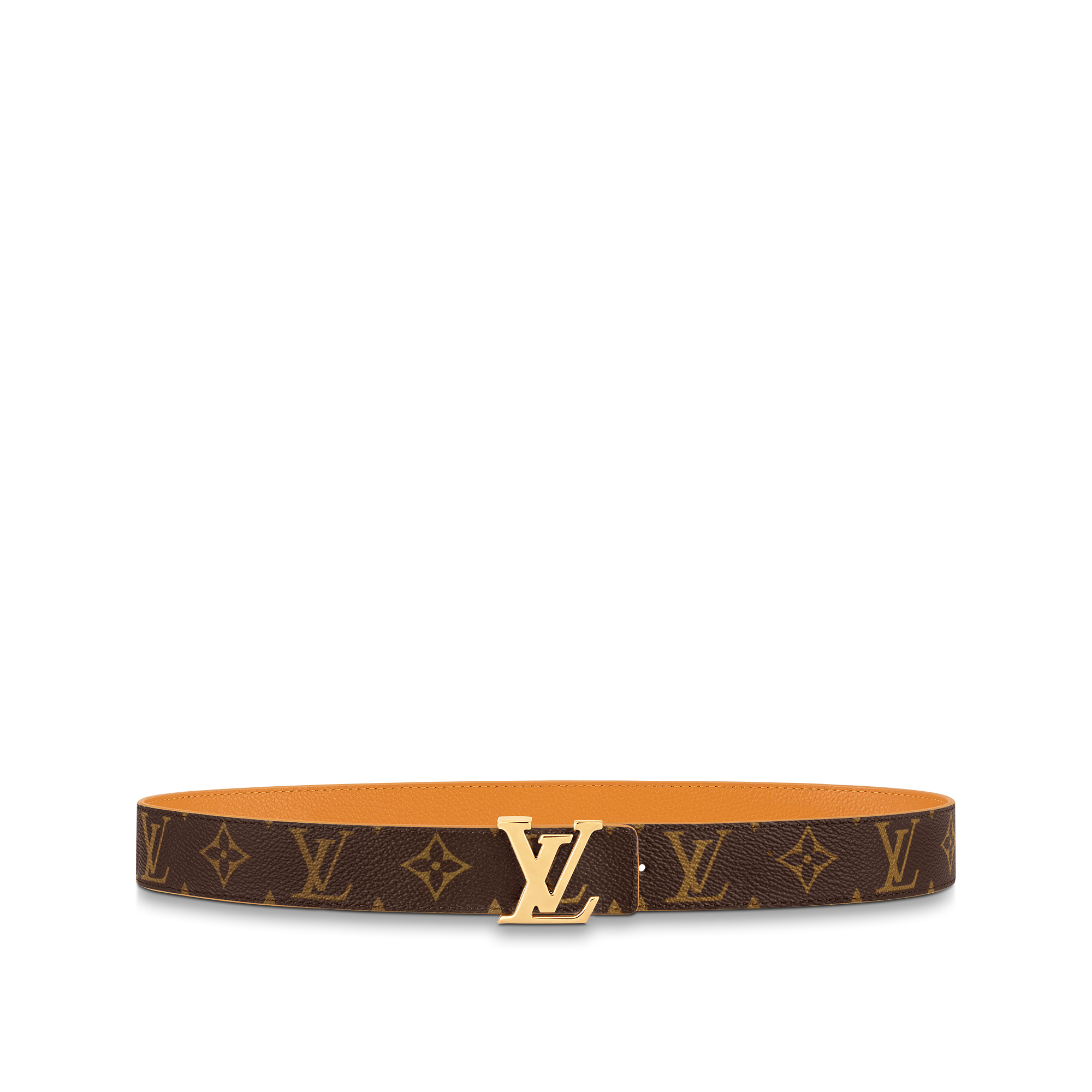 Louis Vuitton LV Initiales 30mm Reversible Belt Monogram - Women - Accessories M0645U Saffron Louis Vuitton LV Initiales 30mm Reversible Belt Monogram - Women - Accessories M0645U Saffron