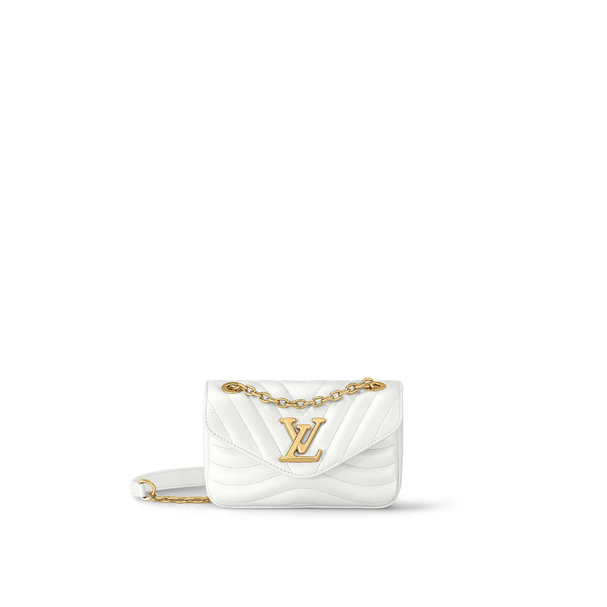 Louis Vuitton New Wave Chain Bag PM H24 - Women - Handbags M20988 Snow