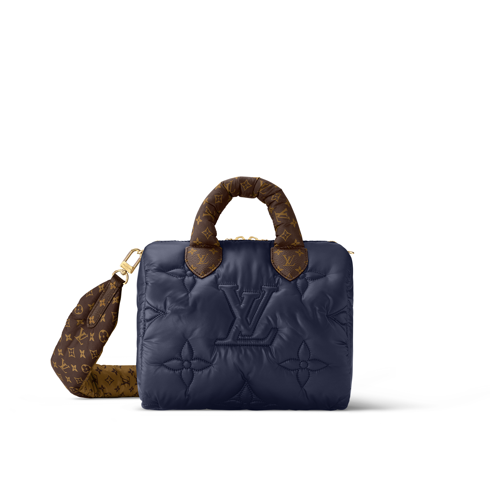 Louis Vuitton Speedy Bandoulière 25 Autres Toiles Monogram - Women - Handbags M21061 Navy