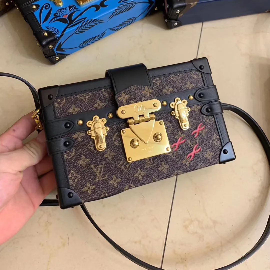 Louis Vuitton Monogram Canvas Petite Malle M40273 Louis Vuitton Monogram Canvas Petite Malle M40273