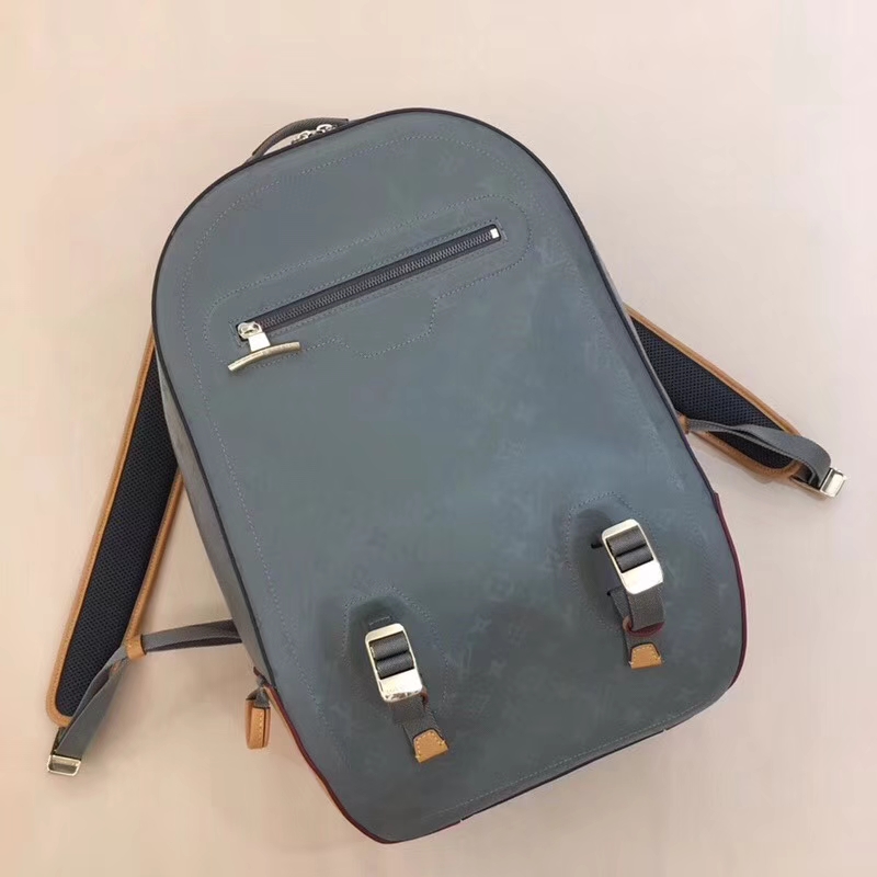 Louis Vuitton Monogram Titanium Backpack GM M43881