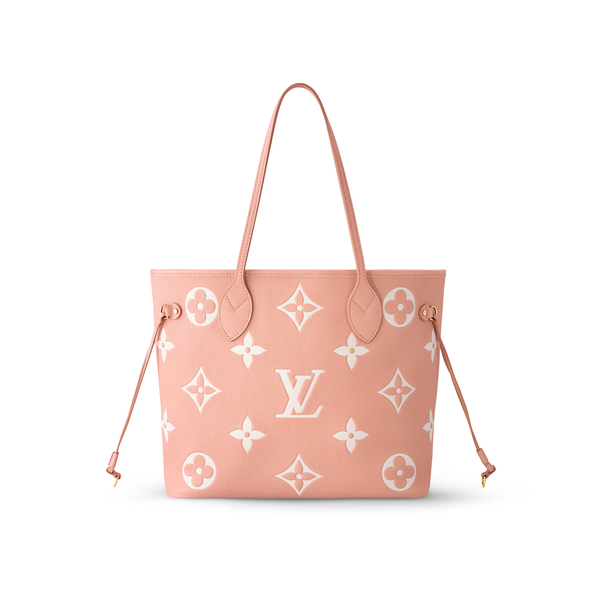 Louis Vuitton Neverfull MM Bicolor Monogram Empreinte Leather - Women - Handbags M46329 Bicolor Monogram Empreinte Leather