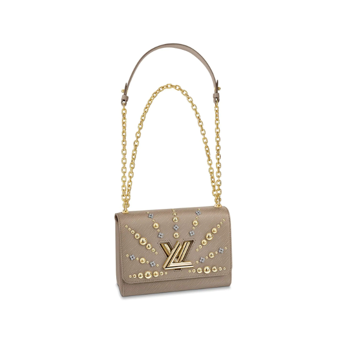 Louis Vuitton Epi Leather Twist MM M52730 Galet Beige