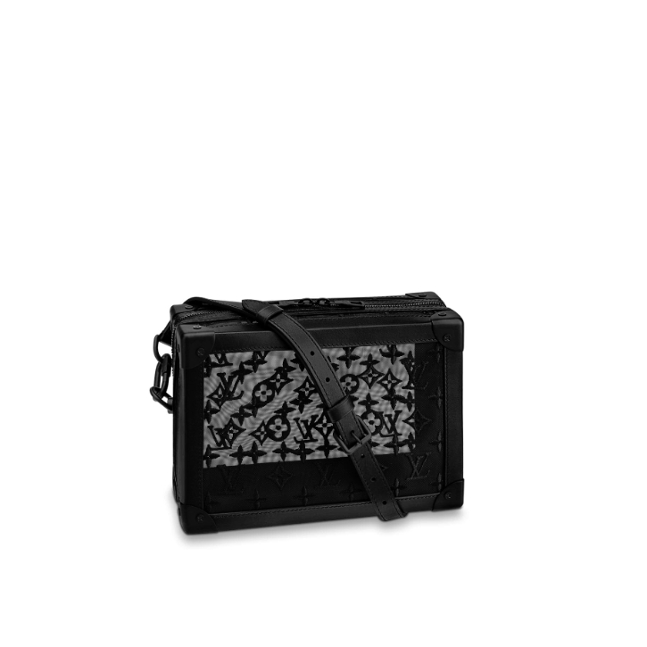 Louis Vuitton mesh embroidered Soft Trunk messenger bag M53964