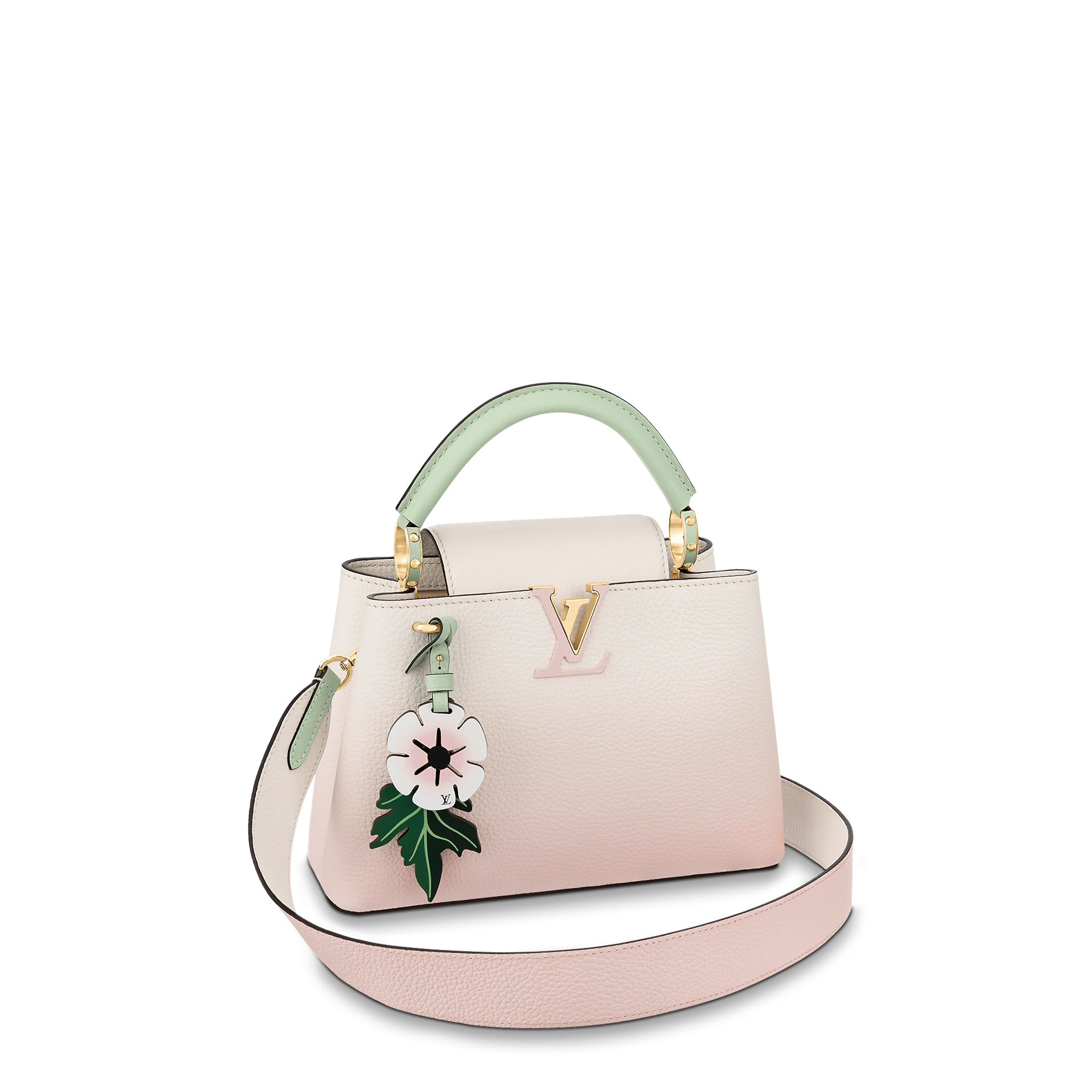 Louis Vuitton Capucines BB Taurillon leather in Rose - Handbags M57716 Louis Vuitton Capucines BB Taurillon leather in Rose - Handbags M57716