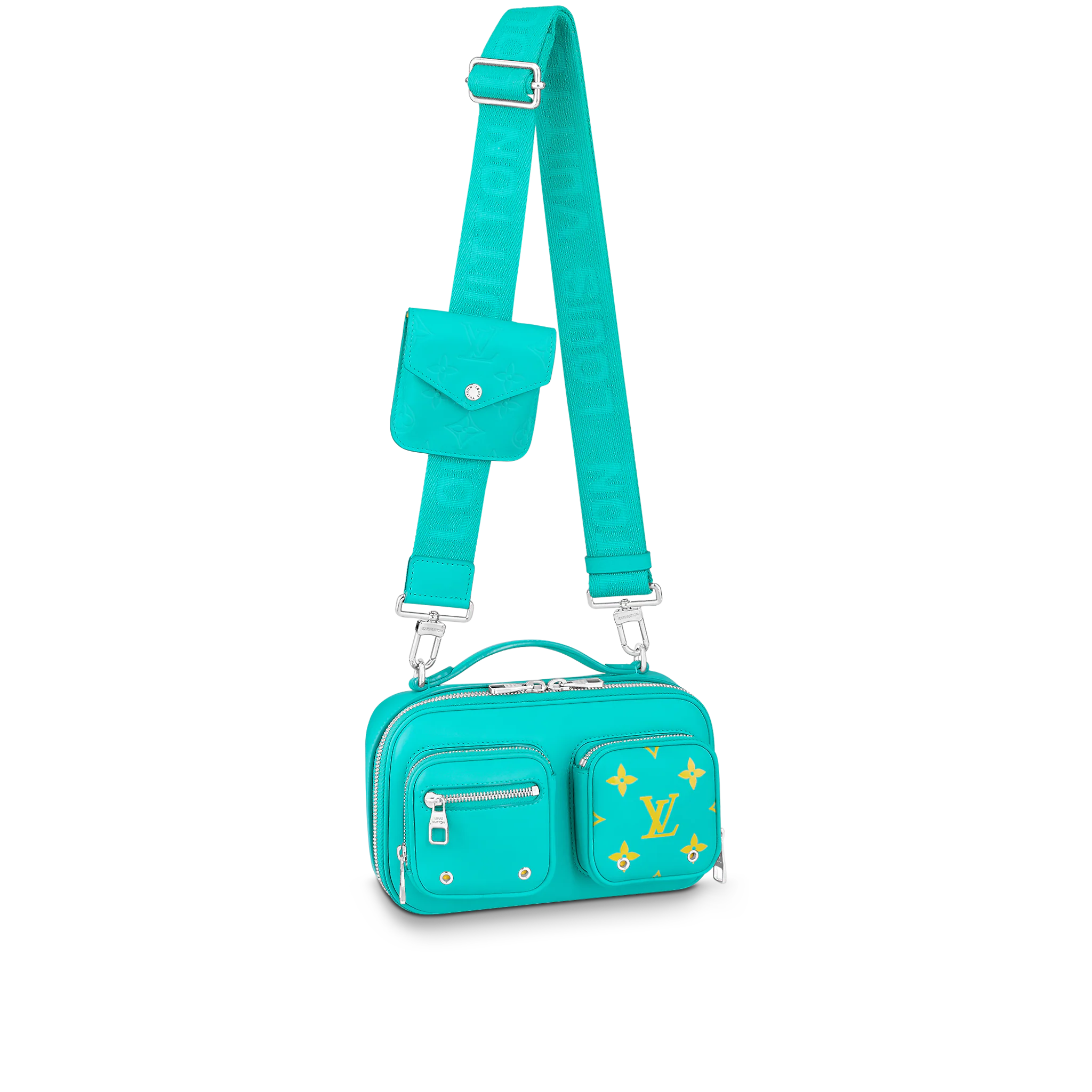 Louis Vuitton Utility Crossbody H27 in Mint/Yellow - Handbags M58654