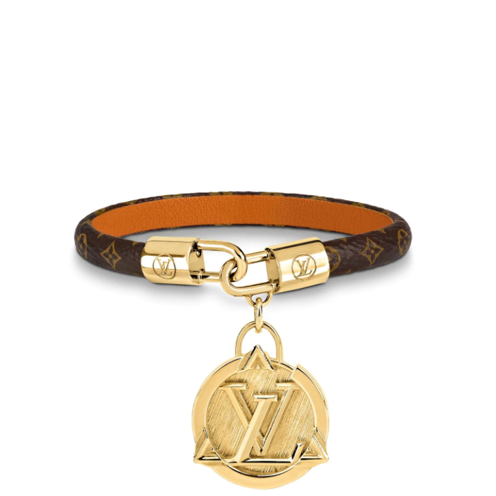 Louis Vuitton LVXLOL Capsule X League of Legends Monogram Diamond Circle charm Bracelet M6572F M6572E