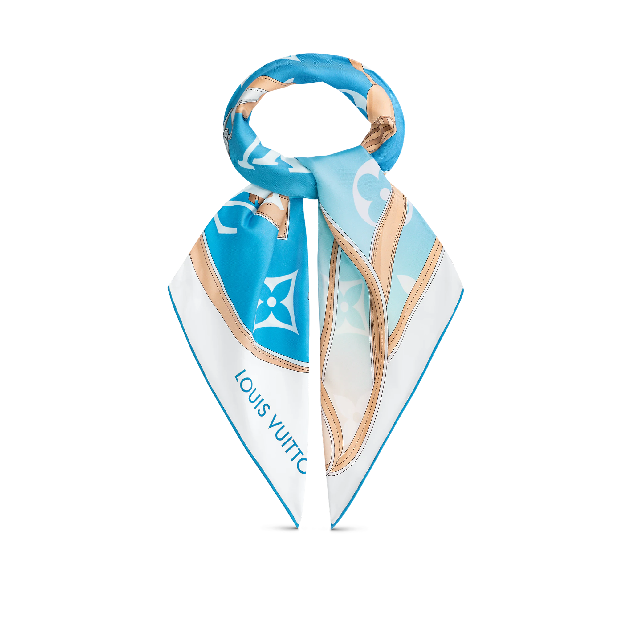 Louis Vuitton Monogram Gradient Square Women in Blue - Accessories M76777