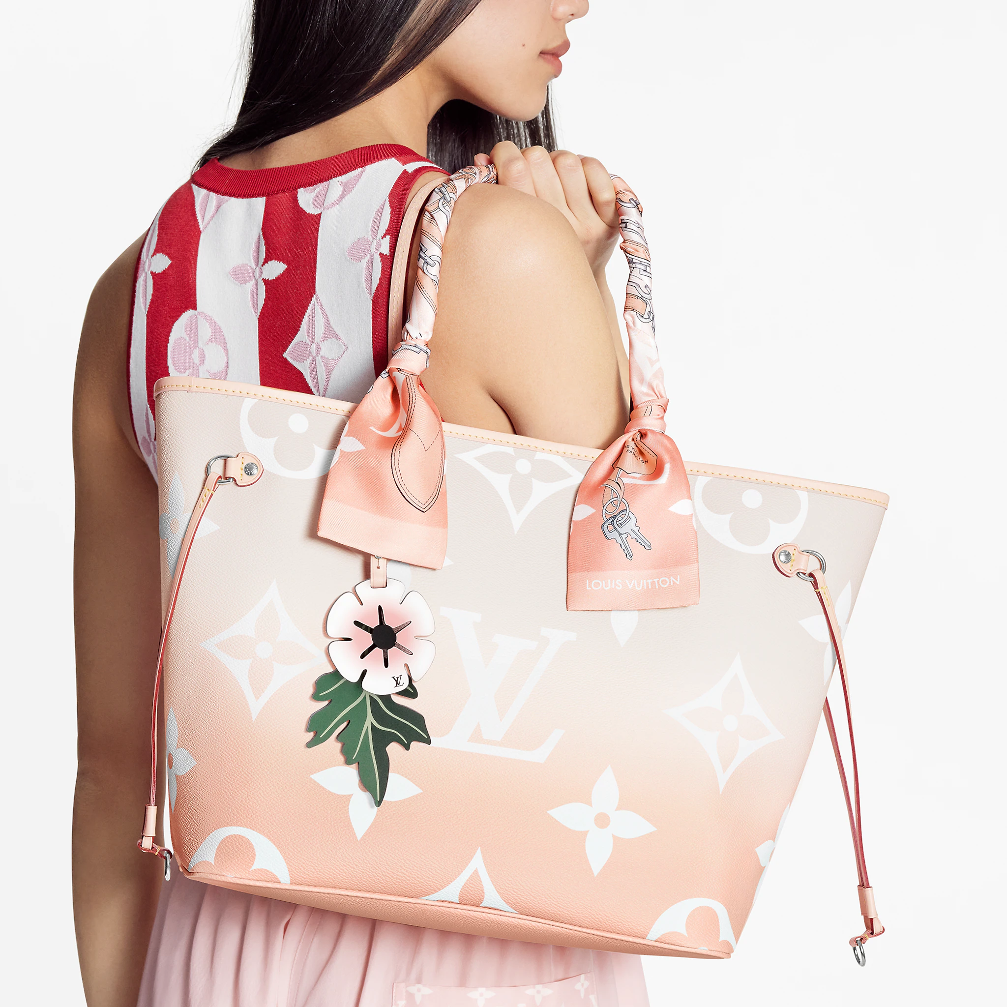 Louis Vuitton Louis Vuitton Monogram Gradient Bandeau in Grey - Accessories M76778