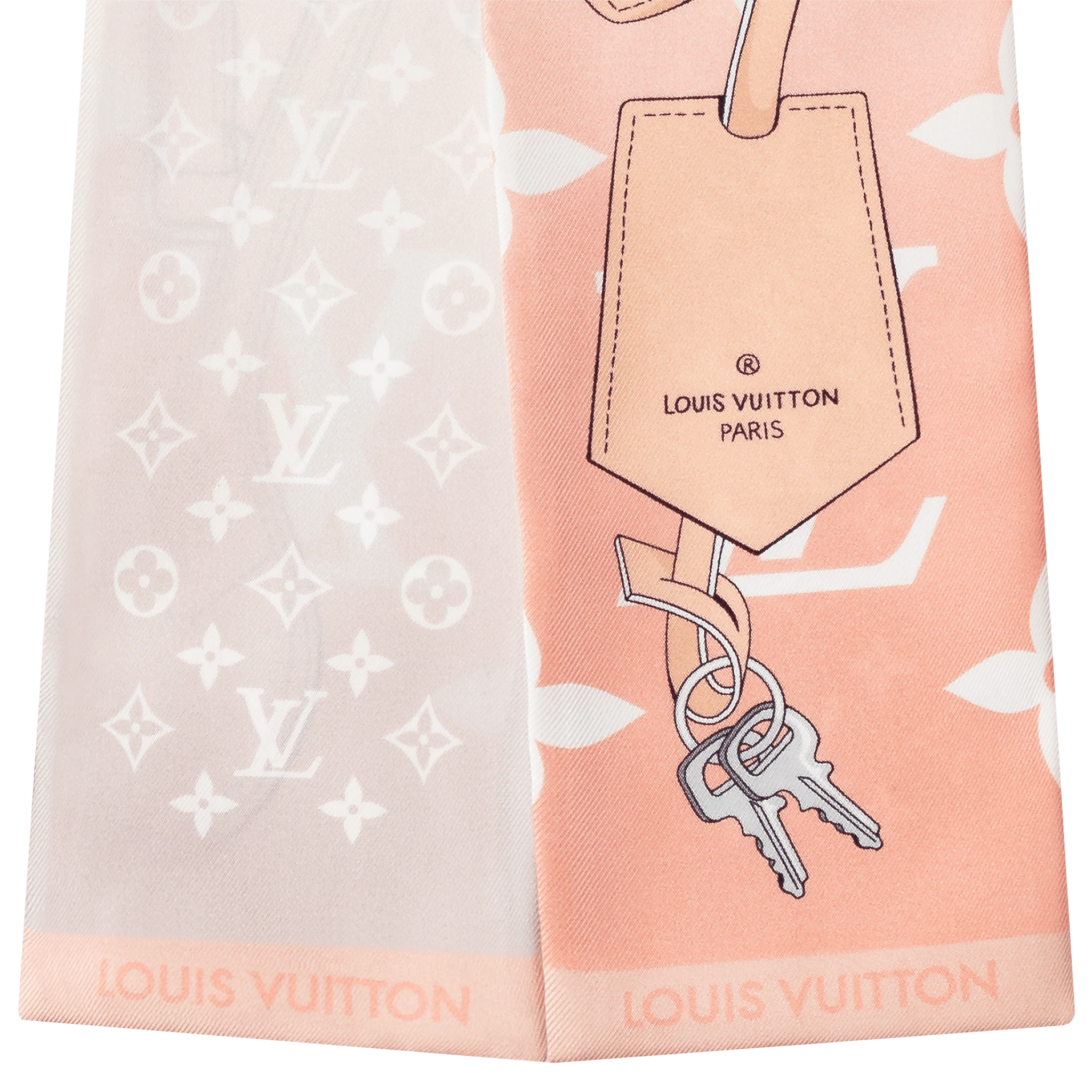 Louis Vuitton Louis Vuitton Monogram Gradient Bandeau in Grey - Accessories M76778