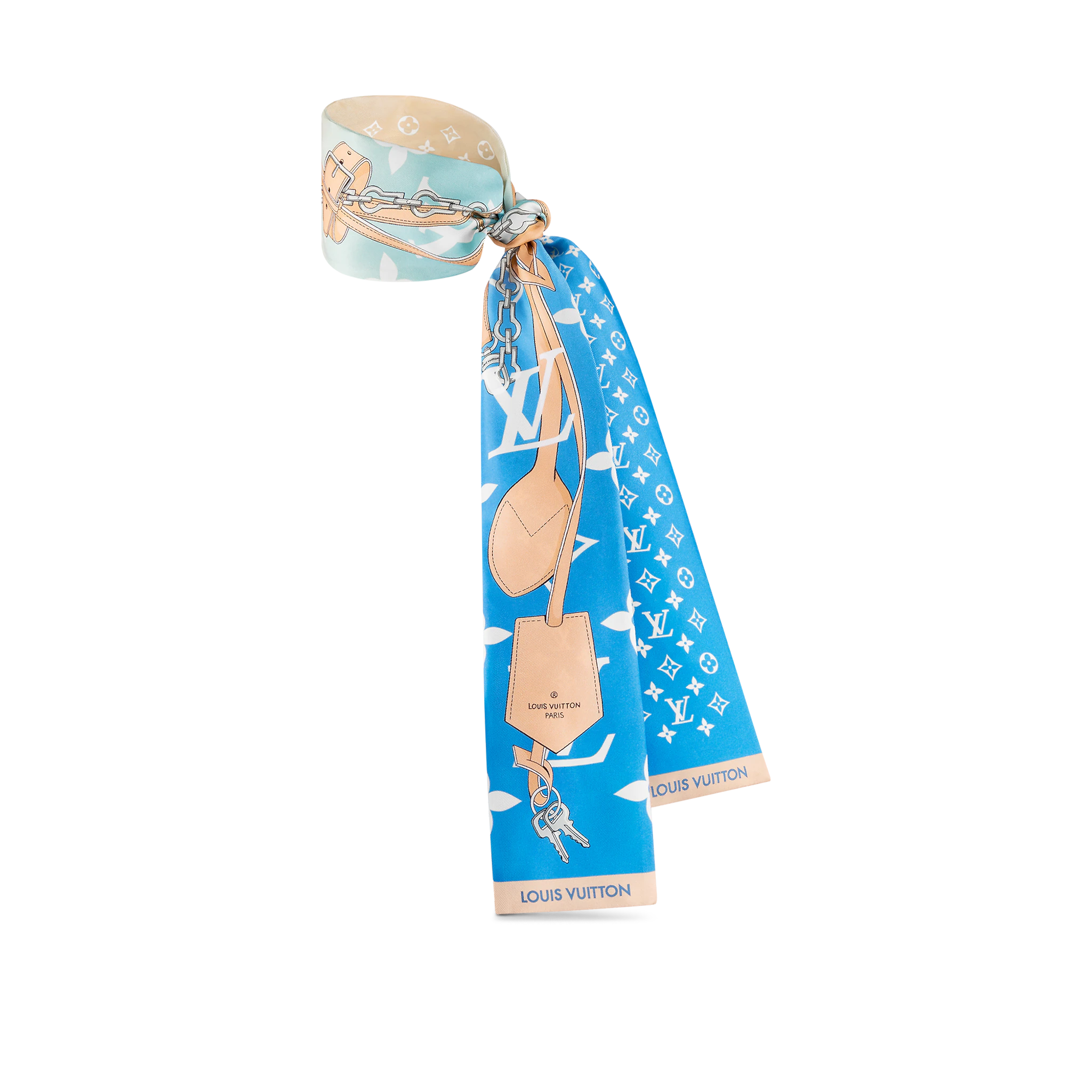 Louis Vuitton Monogram Gradient Bandeau in Blue - Accessories M76779