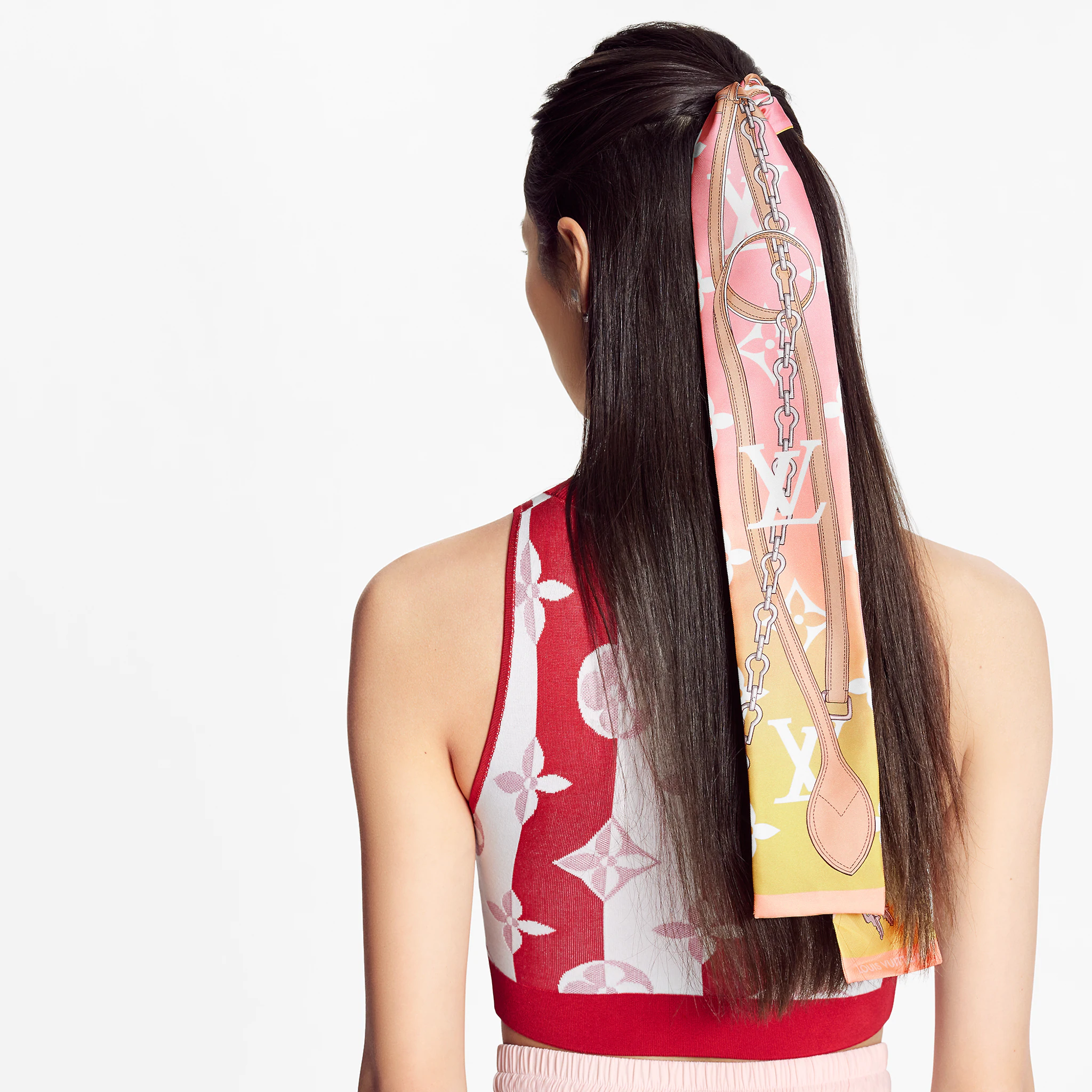 Louis Vuitton Monogram Gradient Bandeau in Pink - Accessories M76780