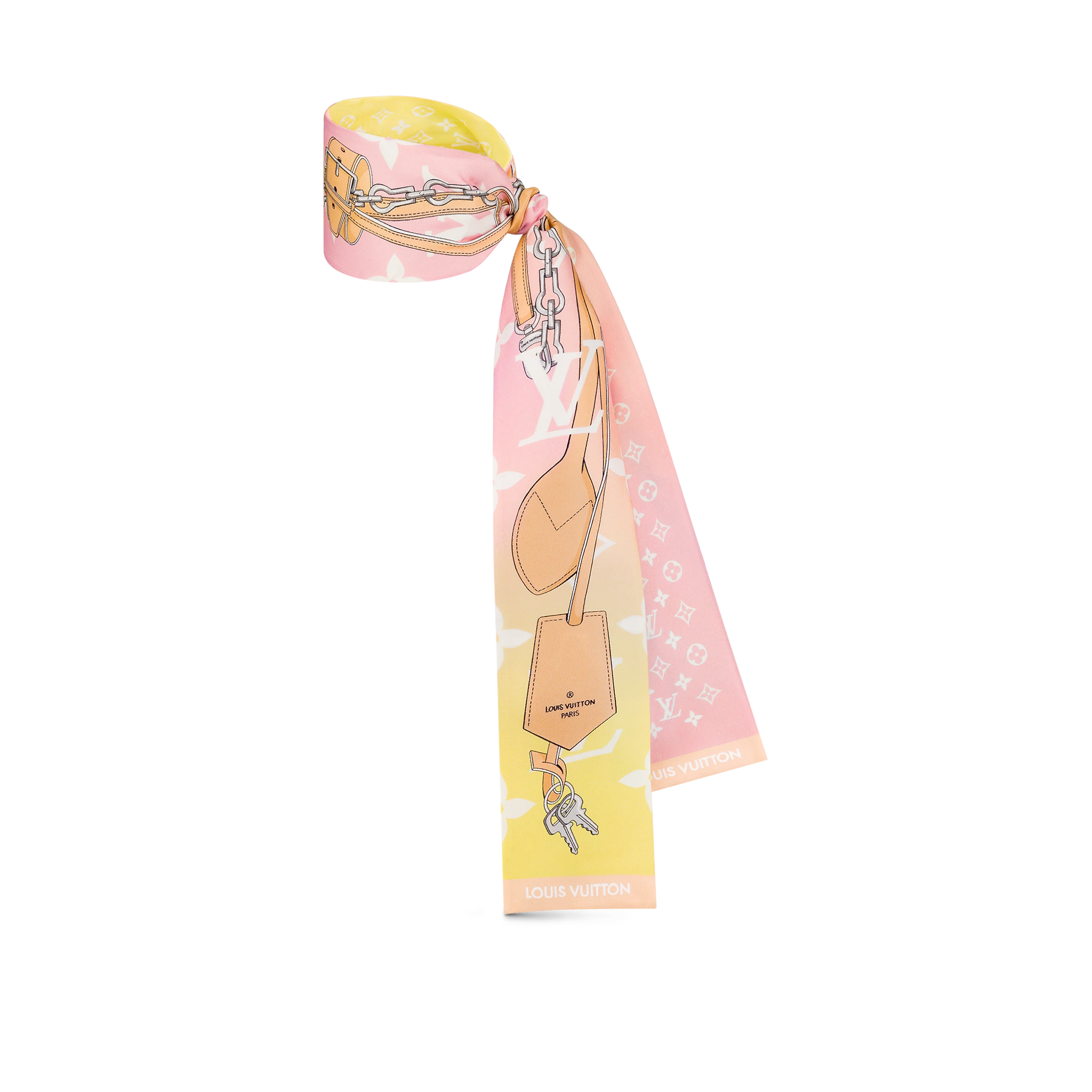 Louis Vuitton Monogram Gradient Bandeau in Pink - Accessories M76780