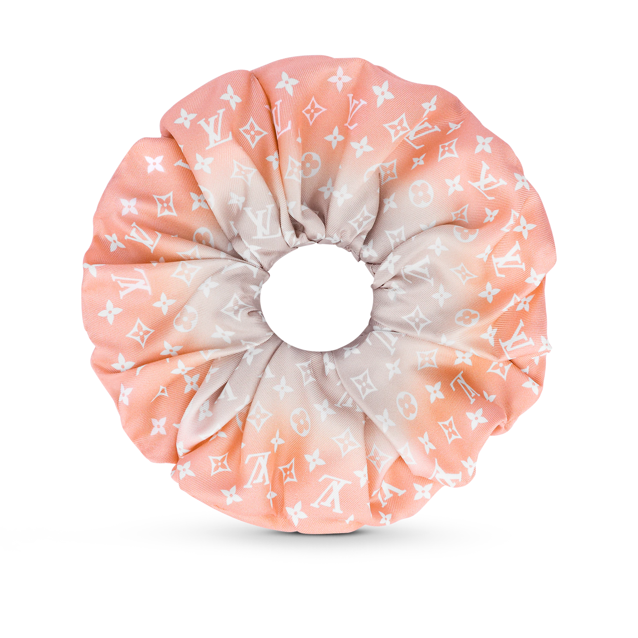 Louis Vuitton Monogram Gradient Scrunchy Trop Chou in Grey - Accessories M76801