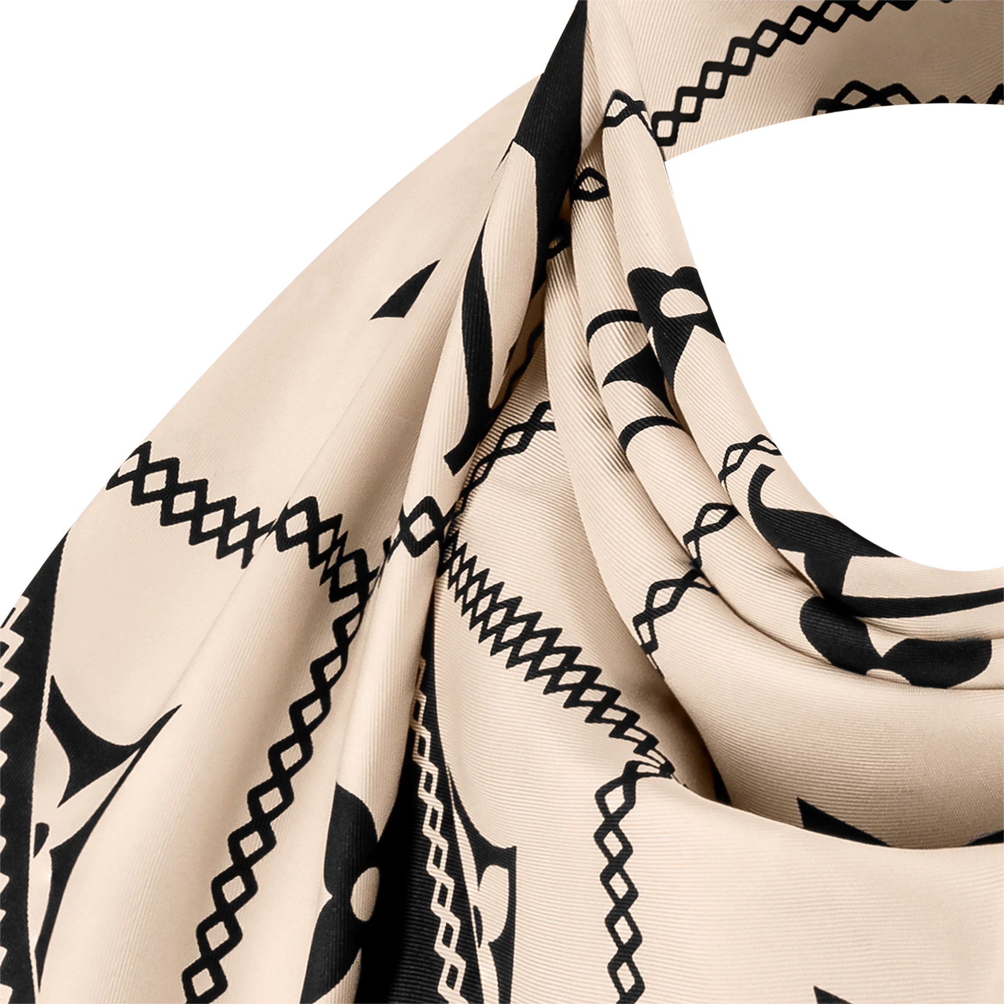 Louis Vuitton Croisillon Square in Cream - Women Accessories M77455