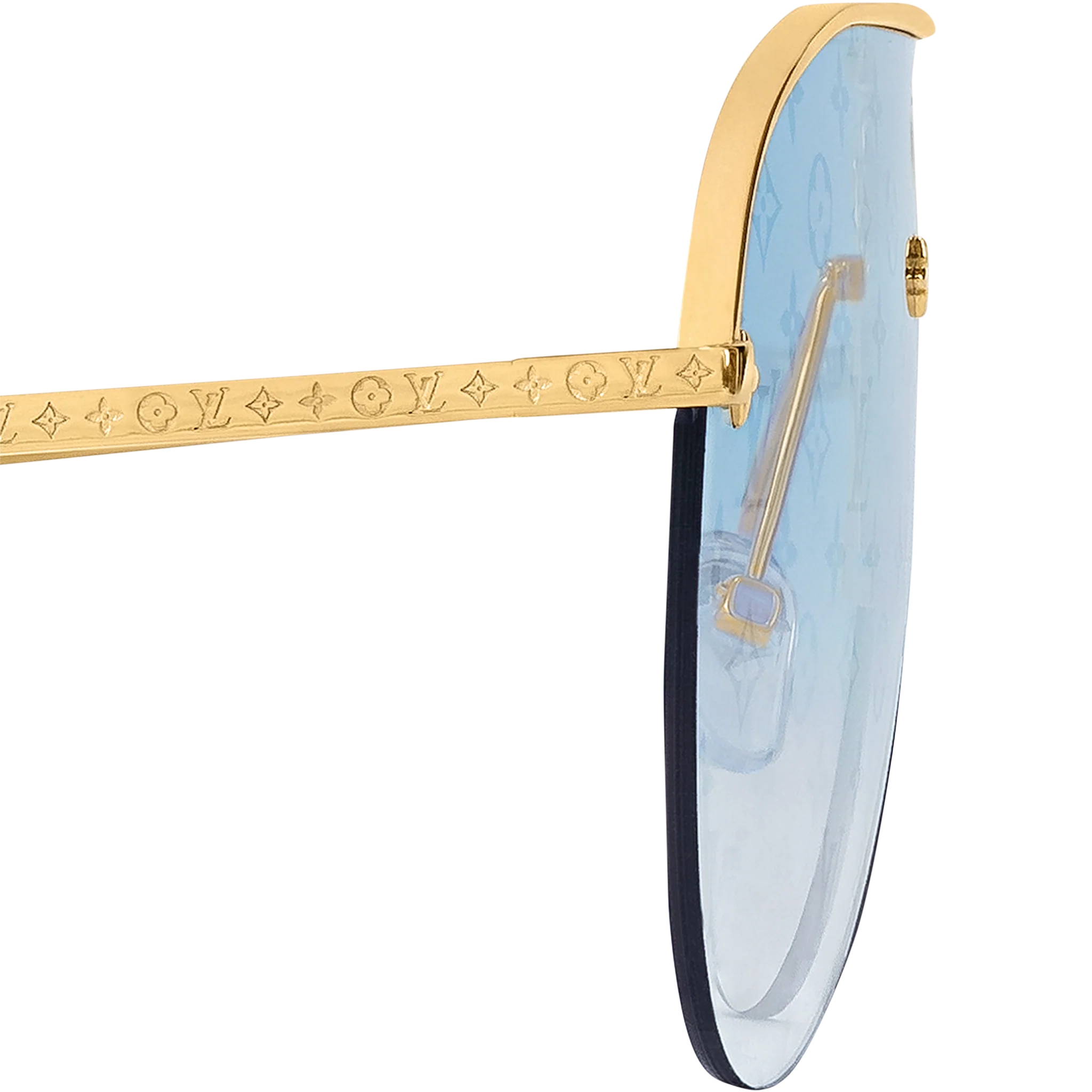 Louis Vuitton Grease Mask Sunglasses in Blue - Accessories Z1470U
