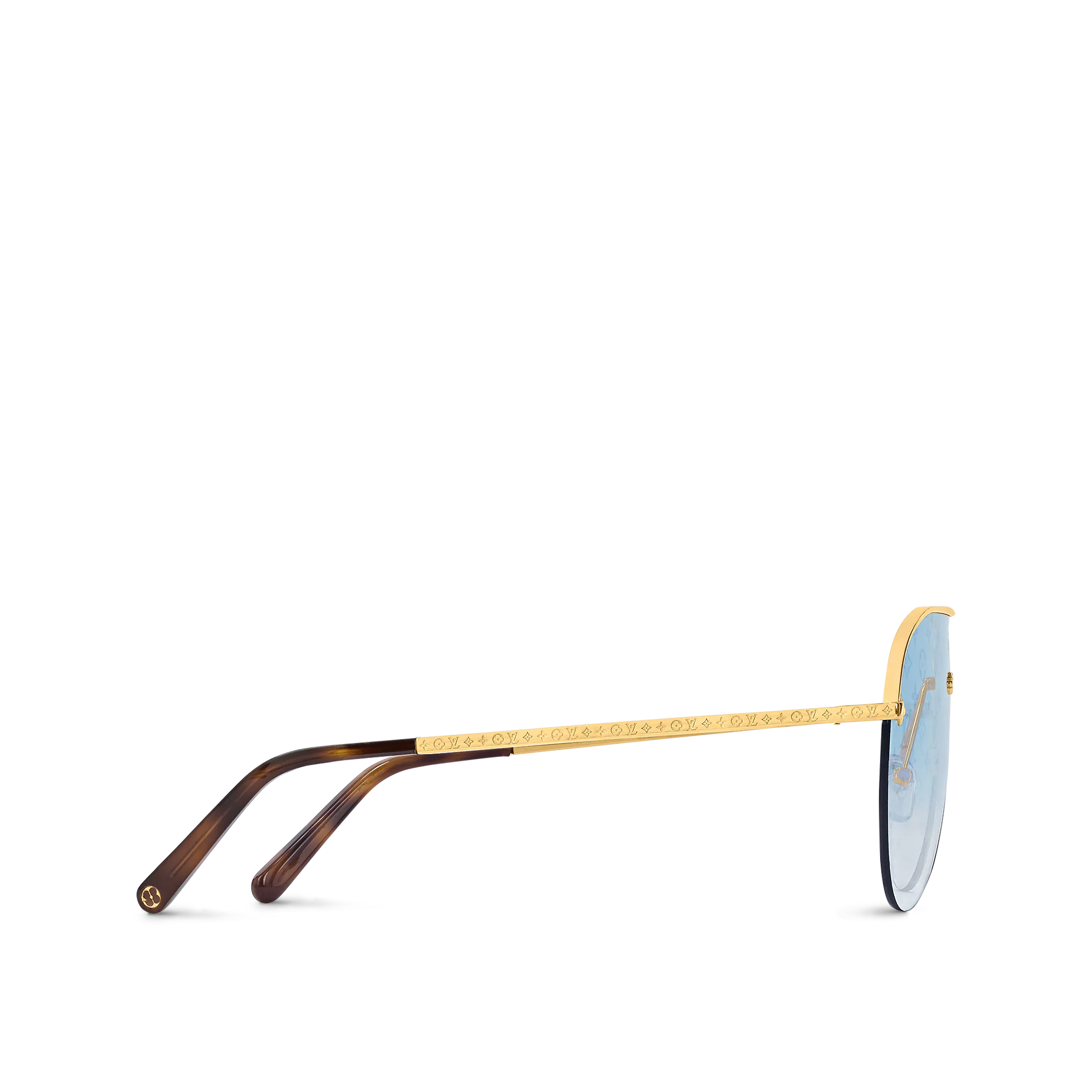 Louis Vuitton Grease Mask Sunglasses in Blue - Accessories Z1470U