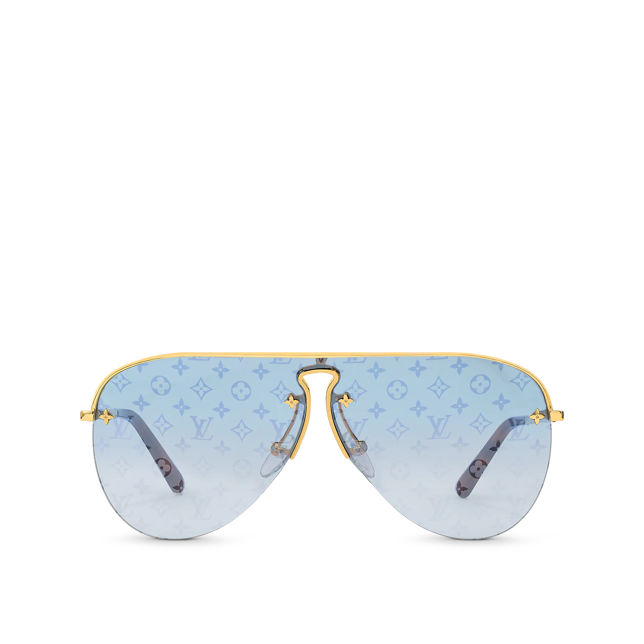 Louis Vuitton Grease Mask Sunglasses in Blue - Accessories Z1470U