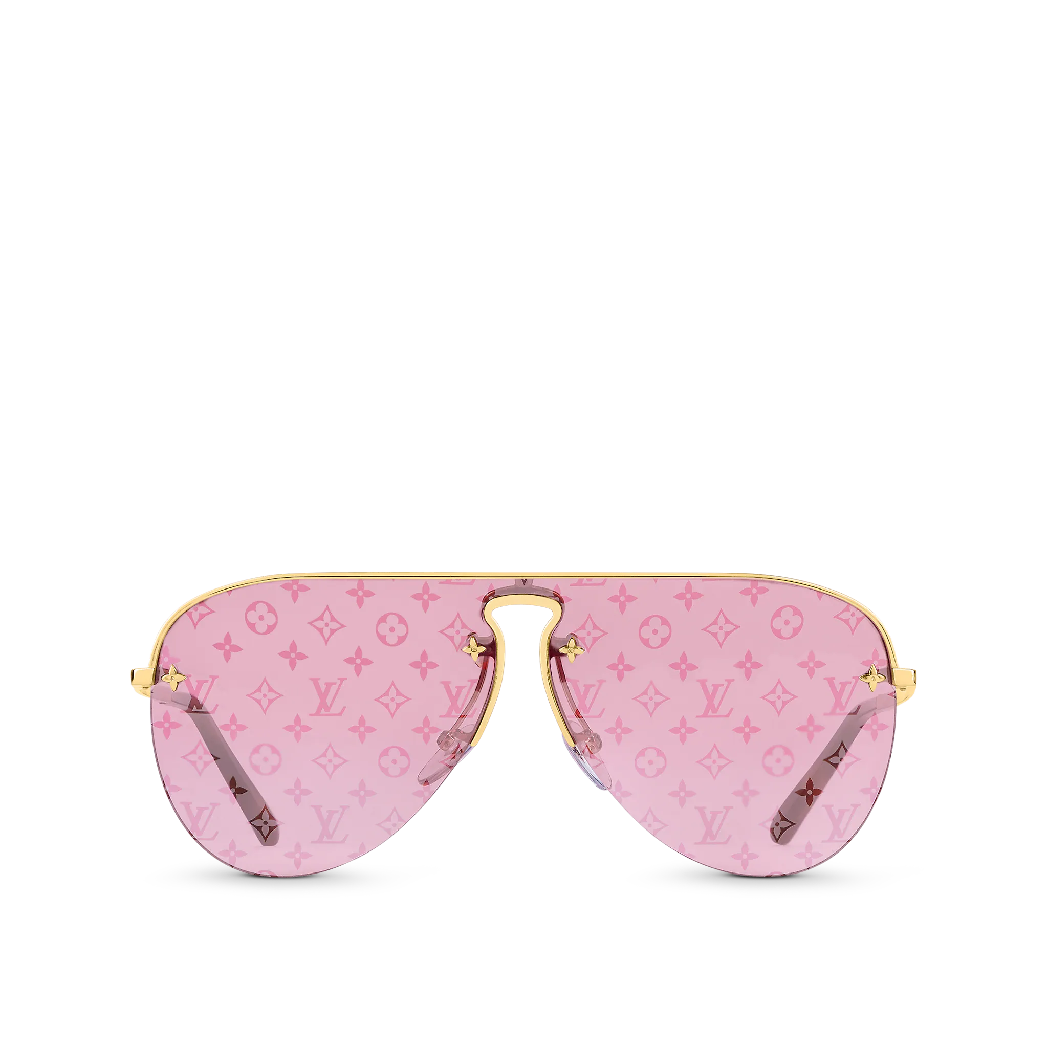 Louis Vuitton Grease Mask Sunglasses in Pink - Accessories Z1471U