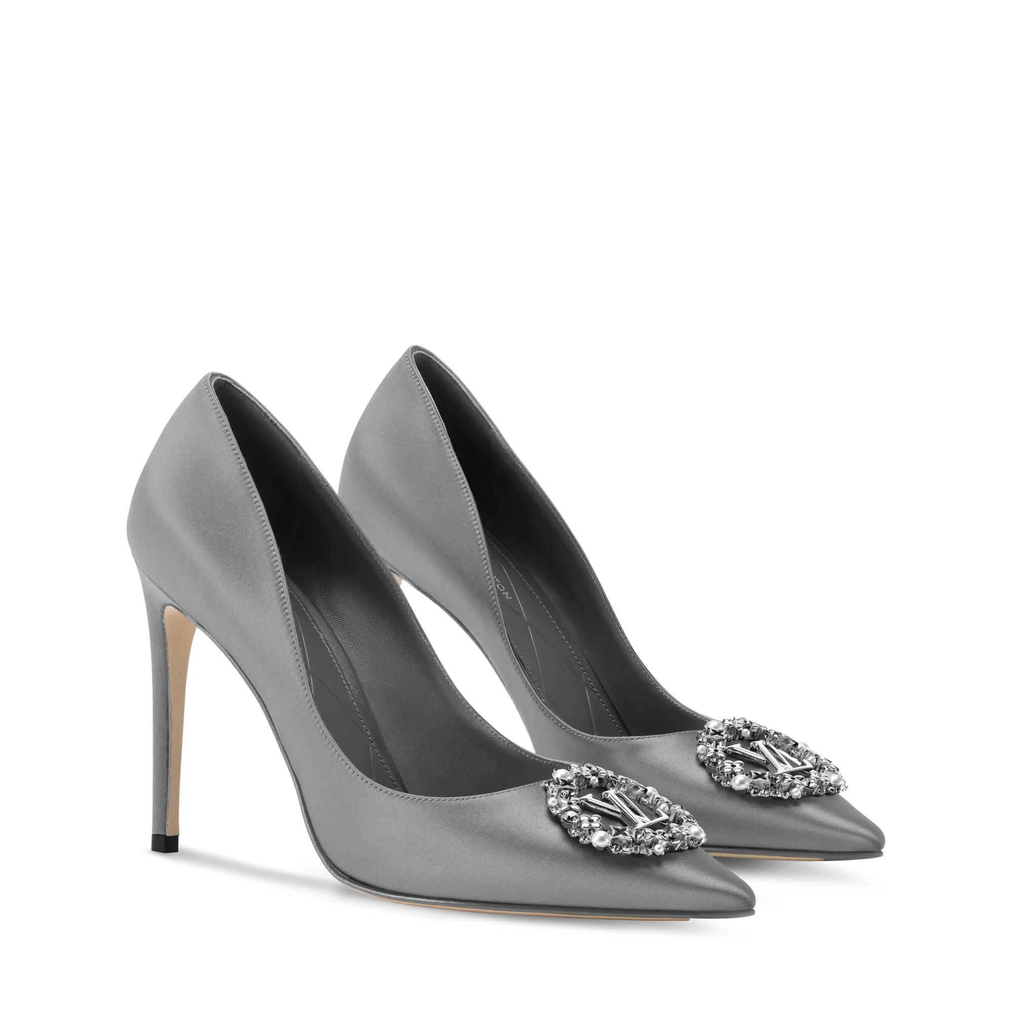 Louis Vuitton Met Pump Satin Women - Shoes 1AISU7 Grey