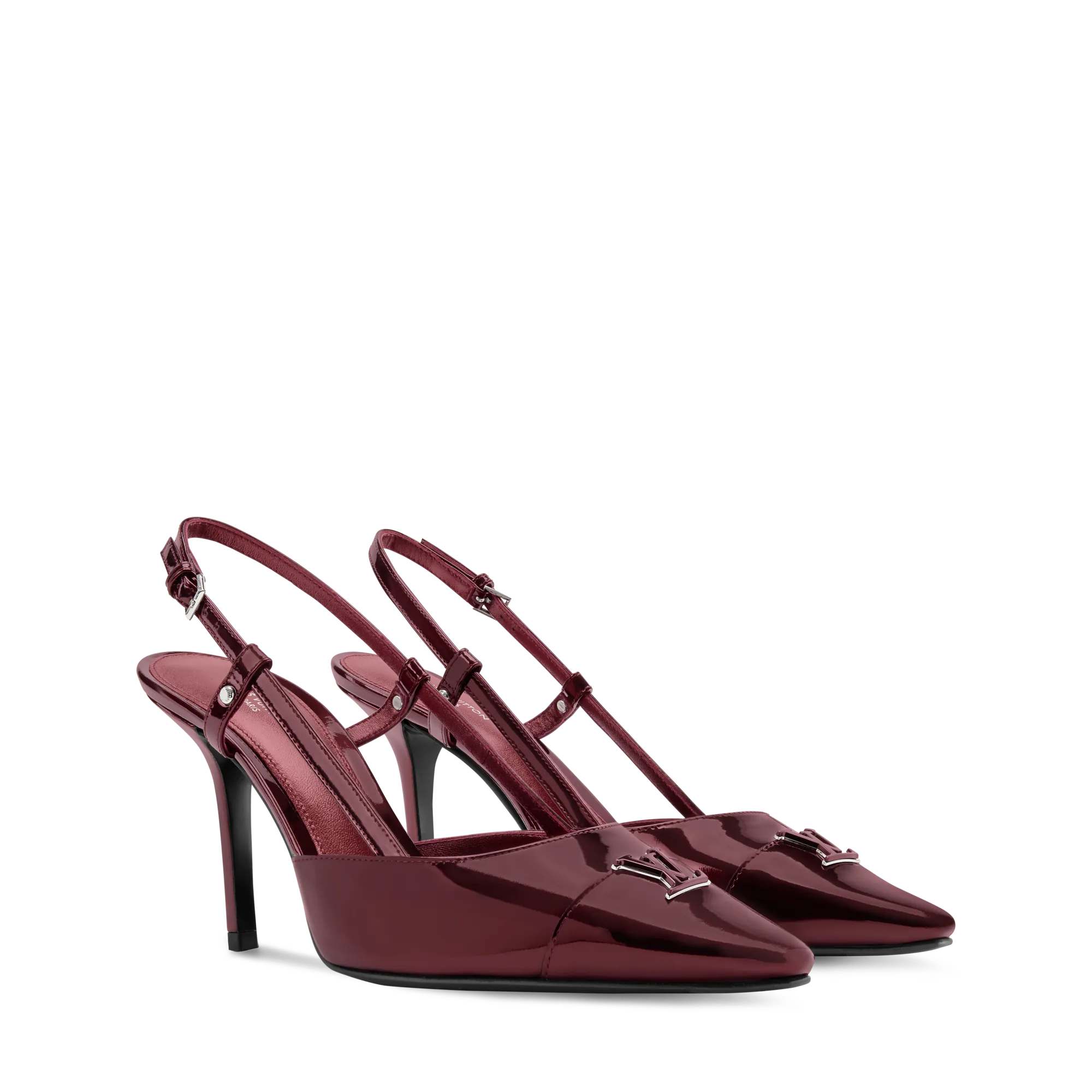 Louis Vuitton City Slingback Pump Calf Leather Women - Shoes 1AITDP Red