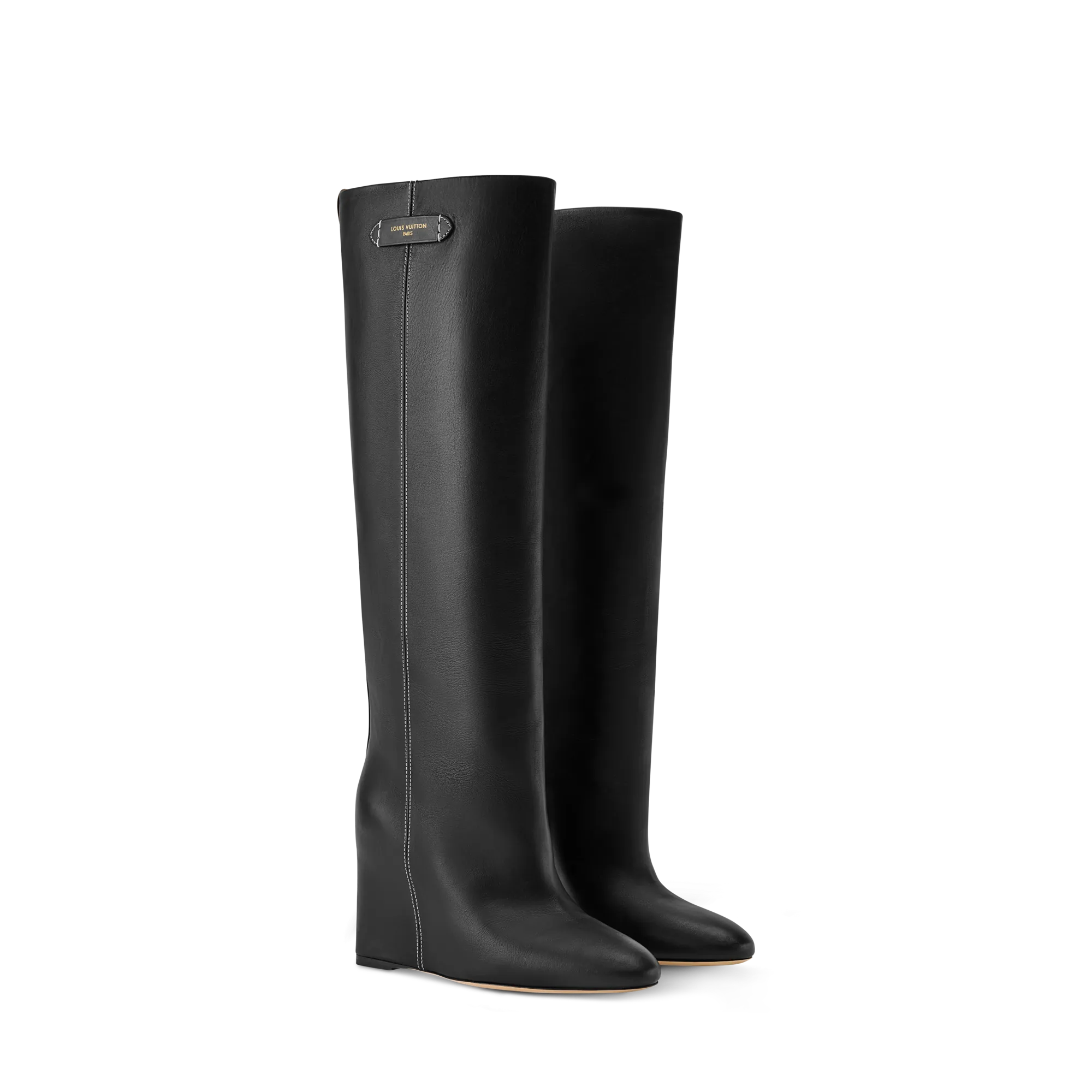 Louis Vuitton Summer High Boot Calf Leather Women - Shoes 1AIUGU Black