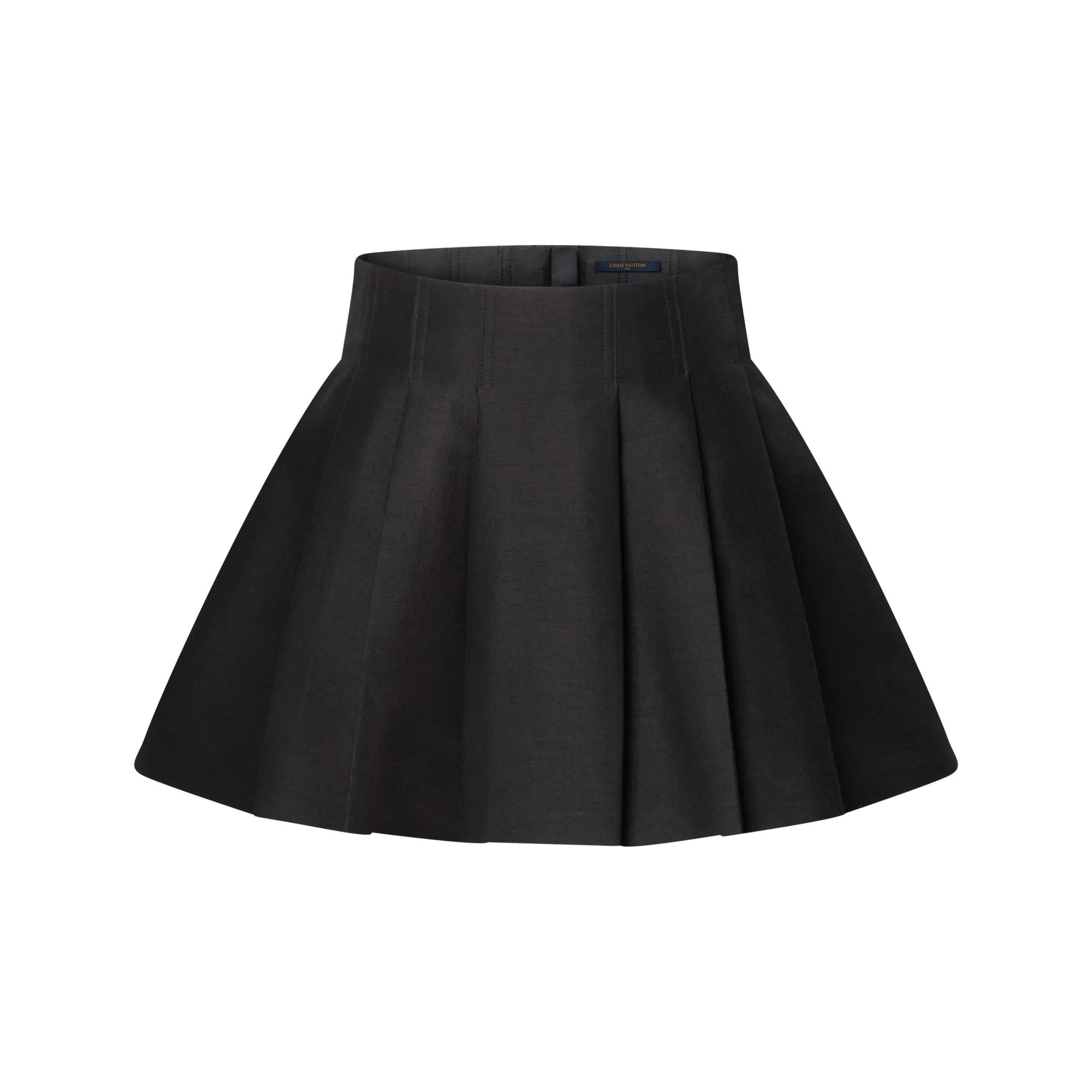 Louis Vuitton Pleated Mini Skirt Women - Ready-to-Wear 1AJELO Black
