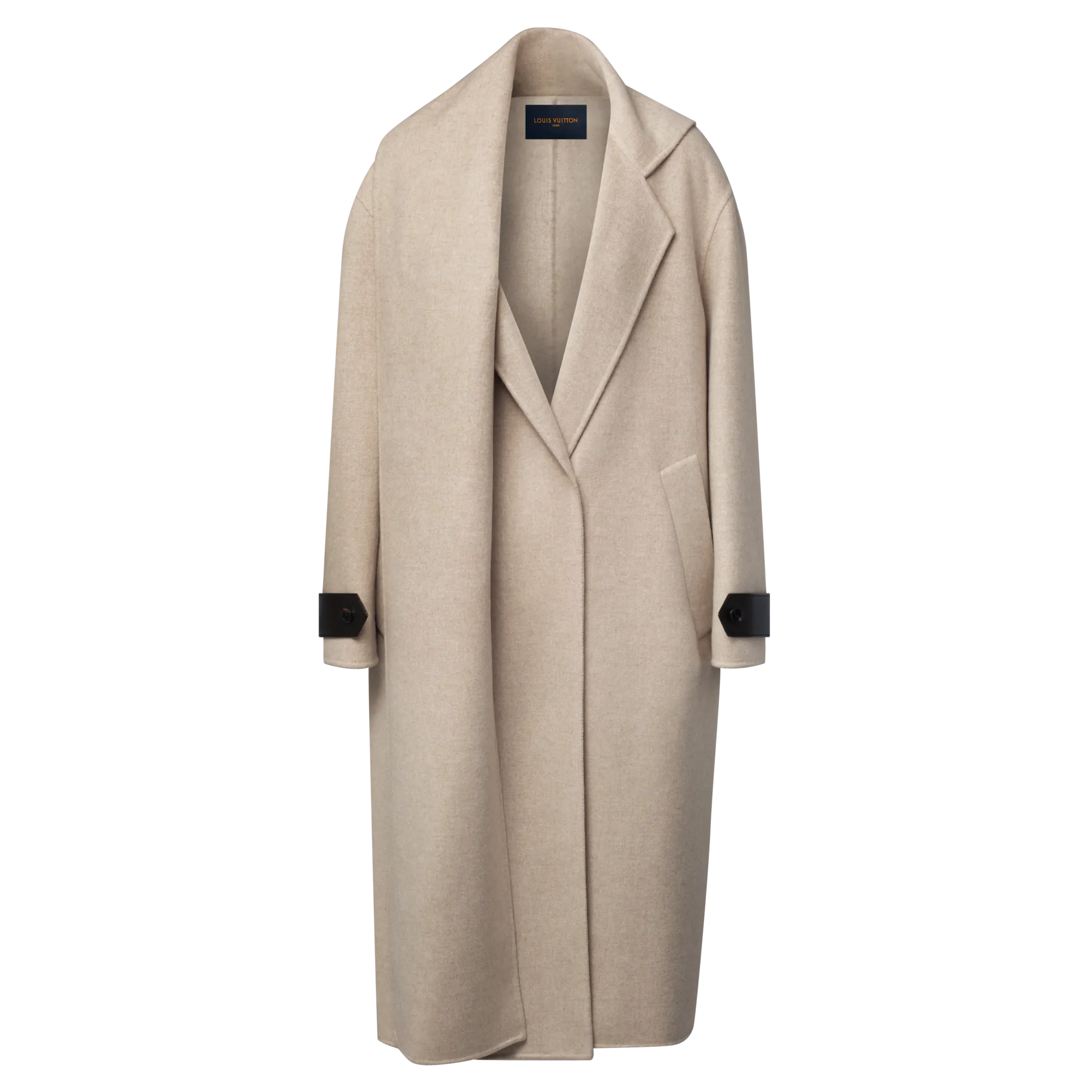 Louis Vuitton Blanket Scarf Coat Women - Ready-to-Wear 1AJET9 Beige