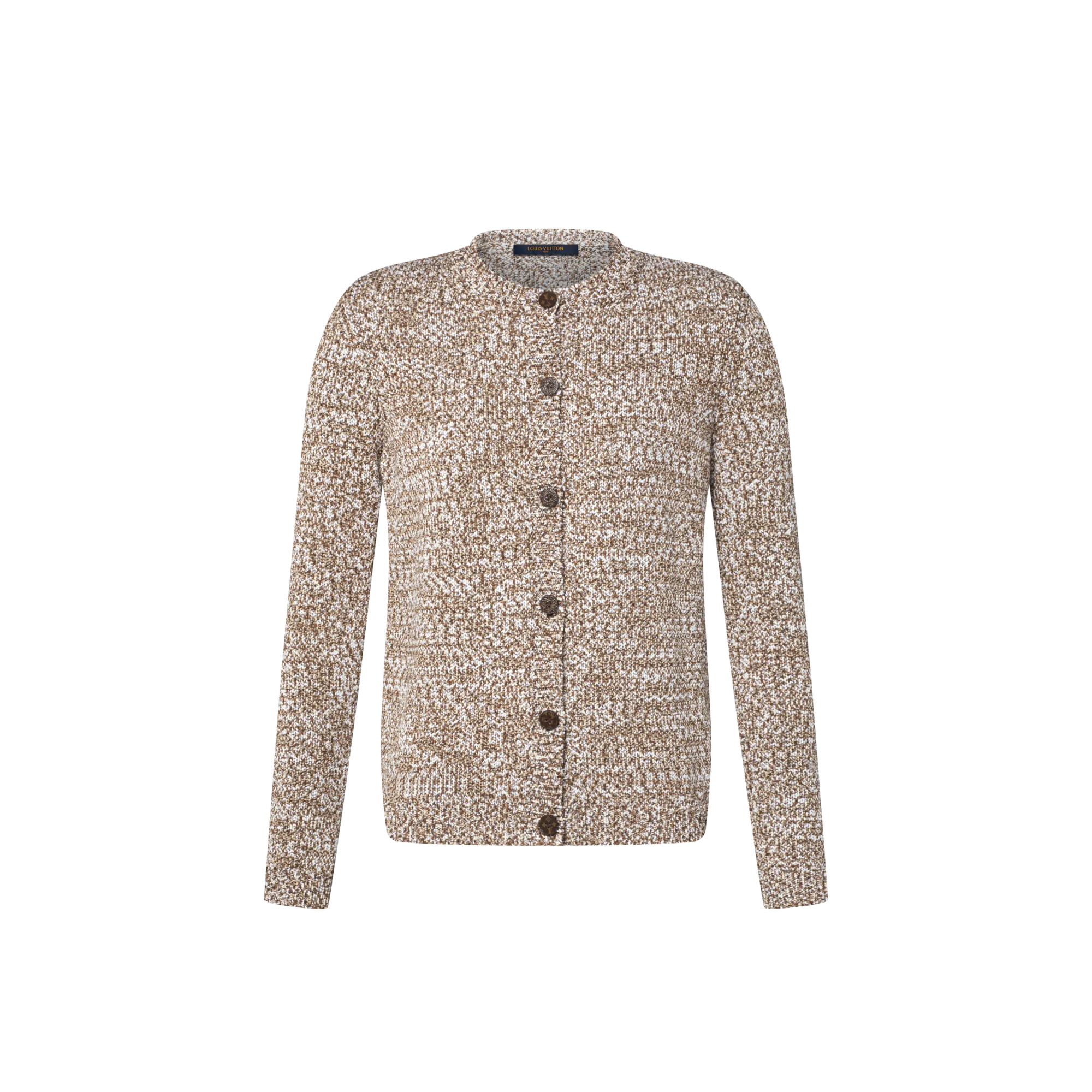 Louis Vuitton Tweed Knit Cardigan Women - Ready-to-Wear 1AJEWD Green