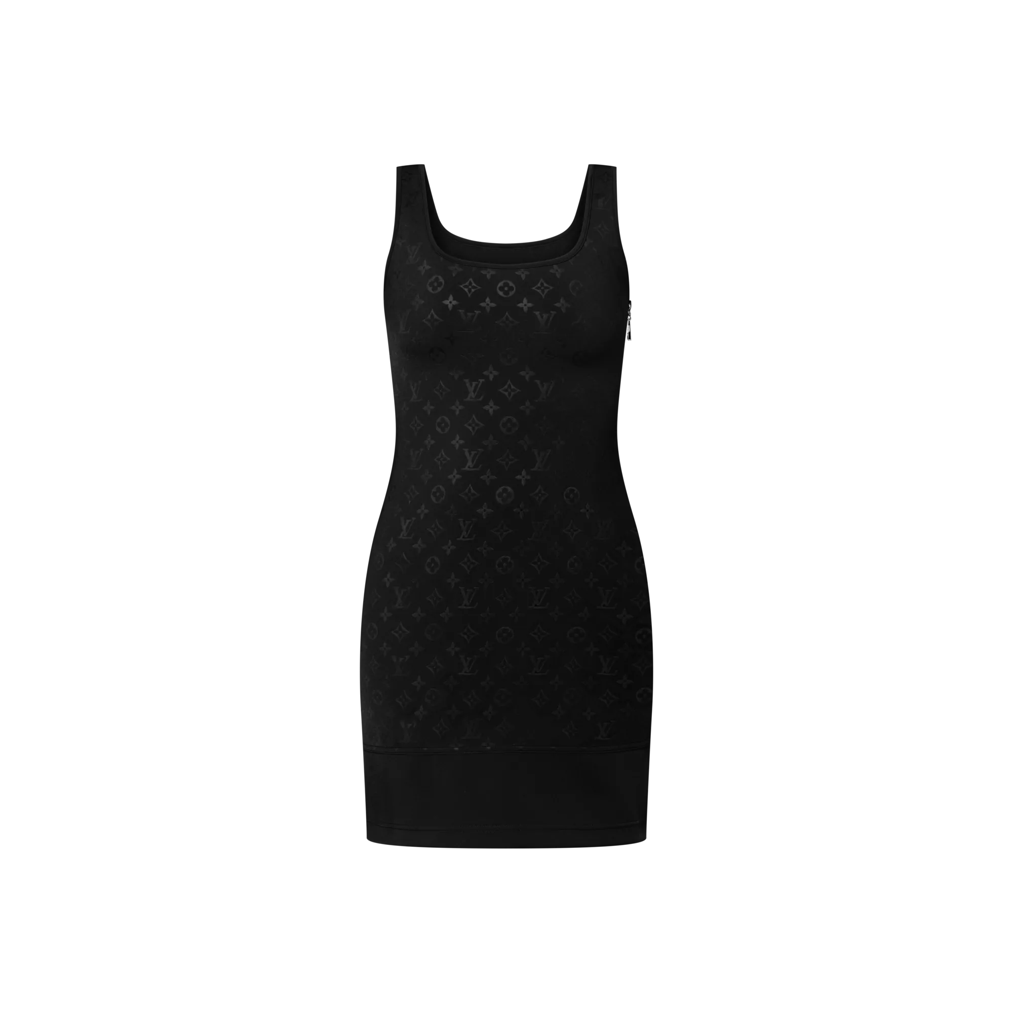 Louis Vuitton Embossed Monogram Tank Dress Women - Ready-to-Wear 1AJFGA Black