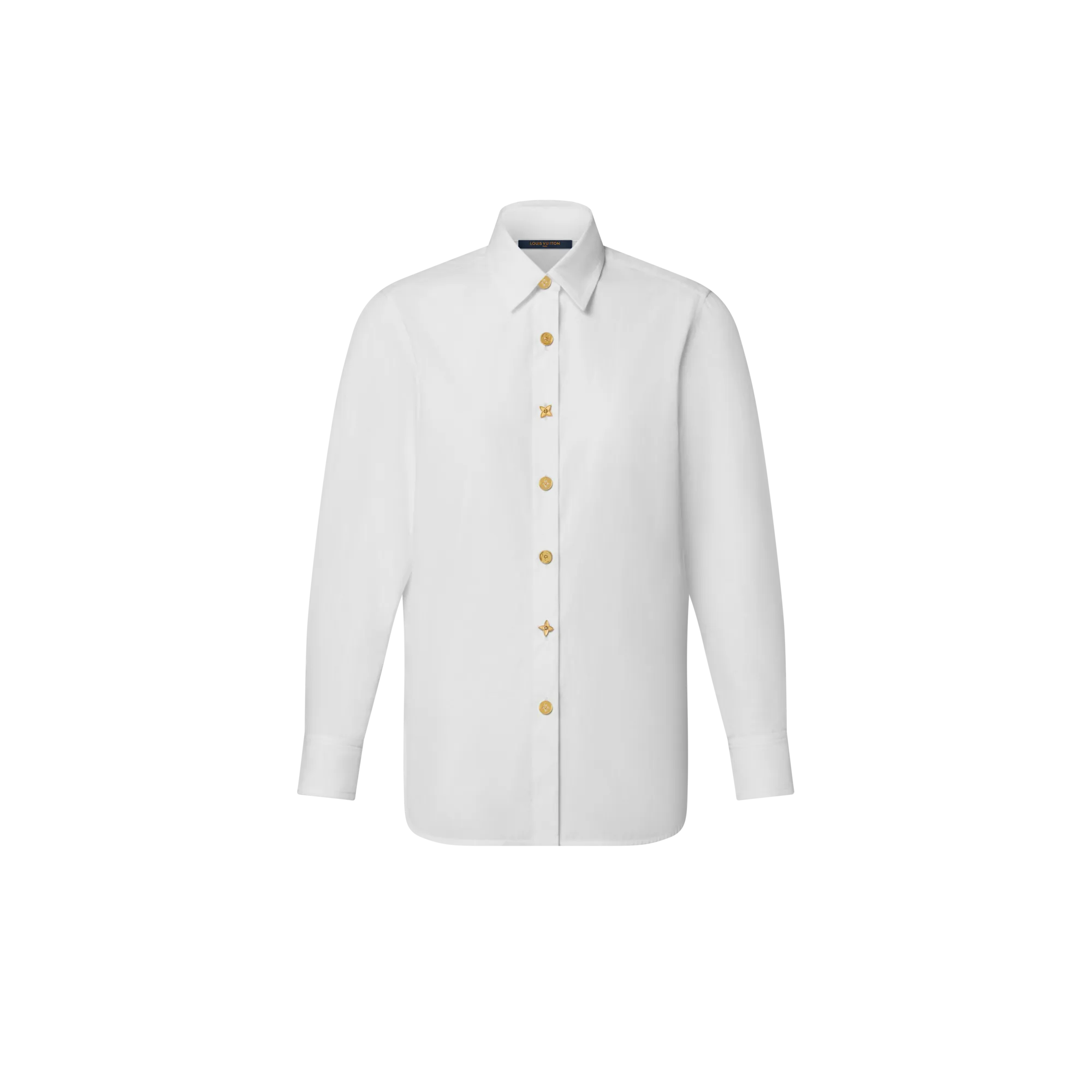 Louis Vuitton Monogram Button Shirt Women - Ready-to-Wear 1AJFJ6 White