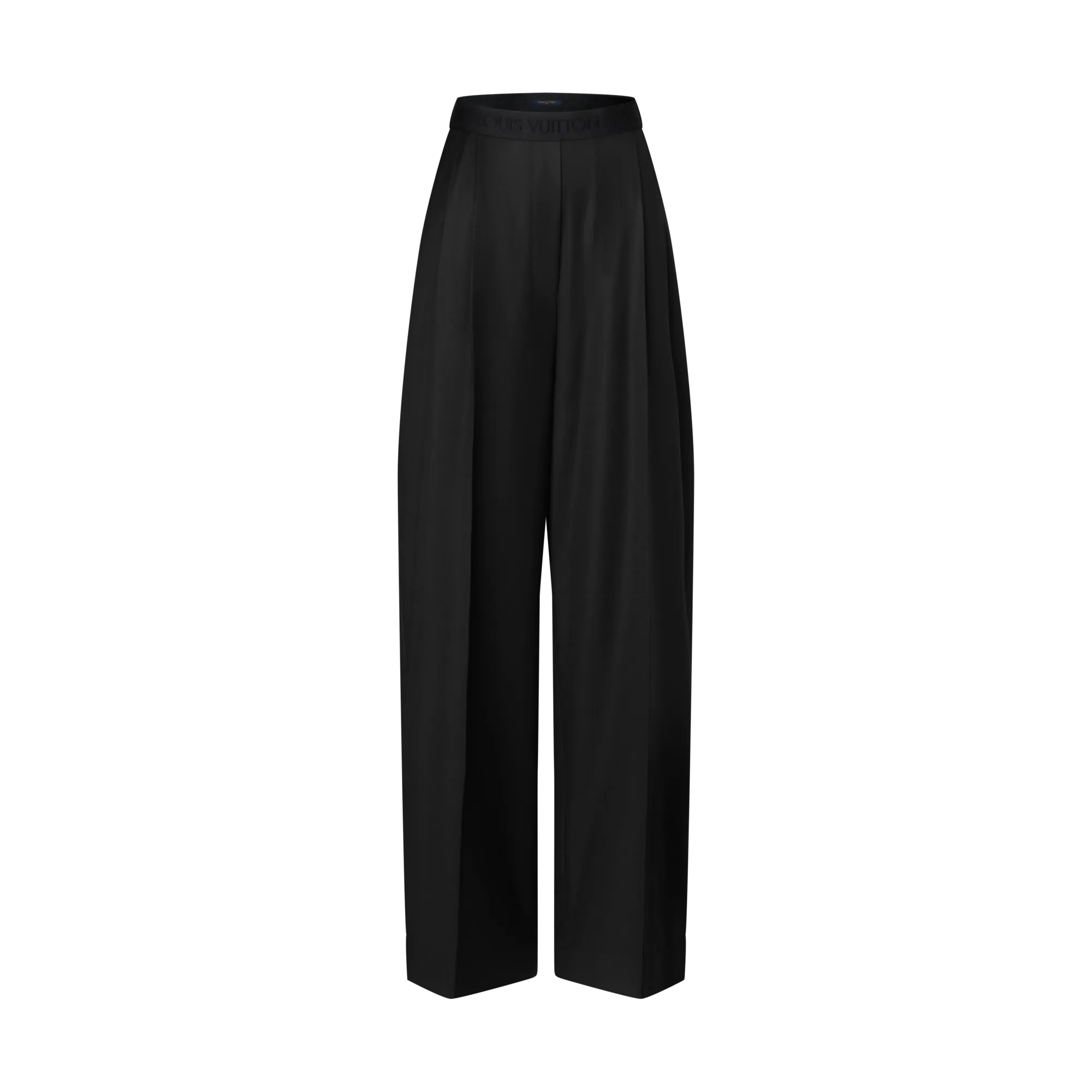 Louis Vuitton Tailored Wide - Leg Wool Pants Women - Ready-to-Wear 1AJFOR Black
