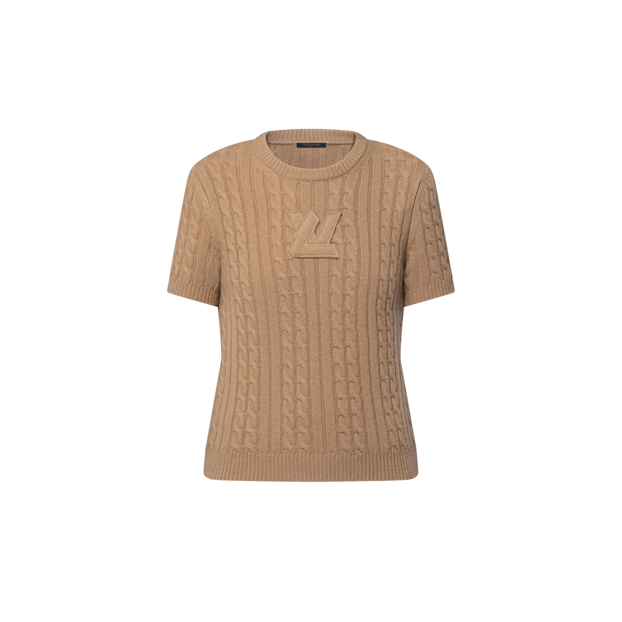 Louis Vuitton Signature Cable Knit Top Women - Ready-to-Wear 1AJFTM Brown