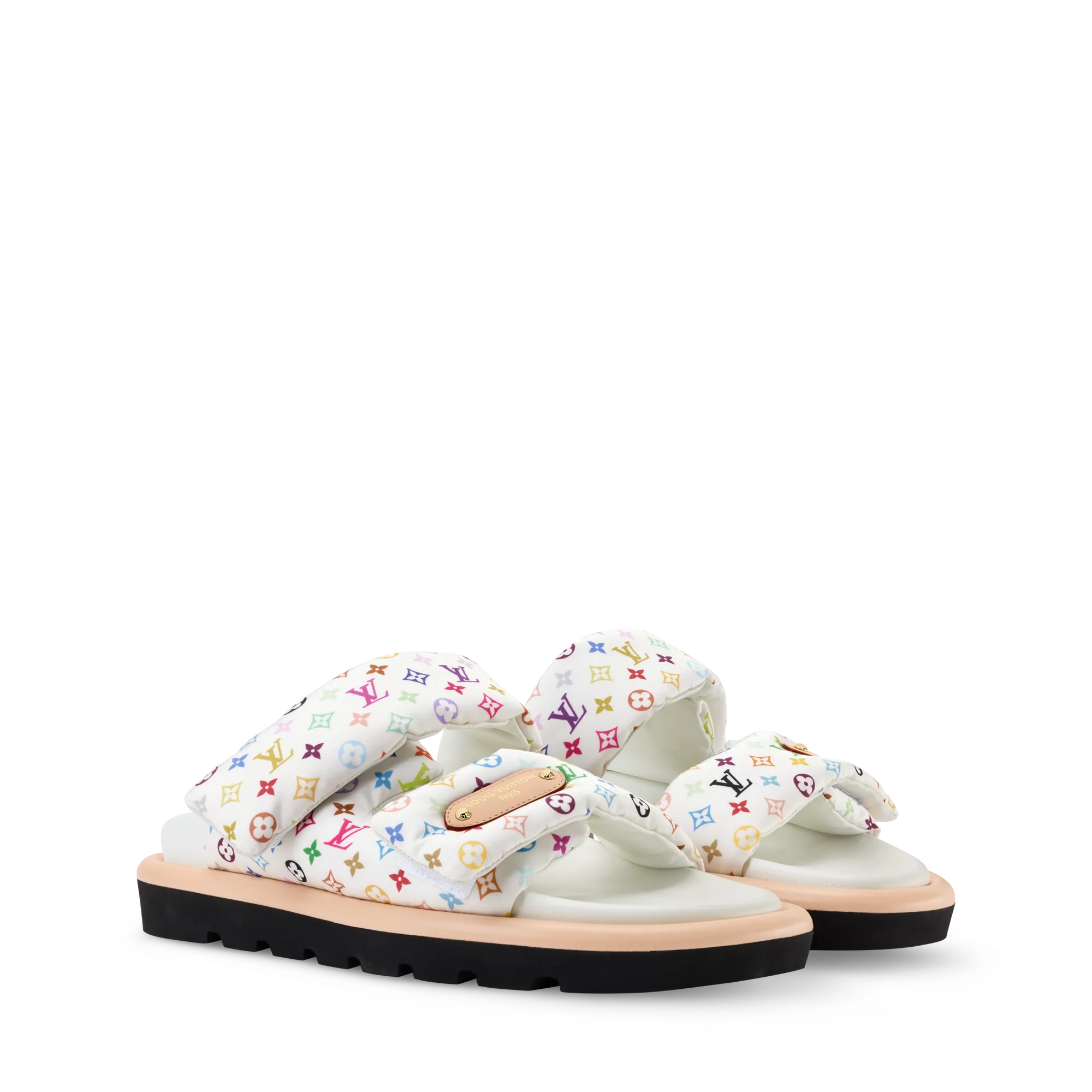 Louis Vuitton LV x TM Pool Pillow Comfort Mule Nylon Women - Shoes 1AJNEW White