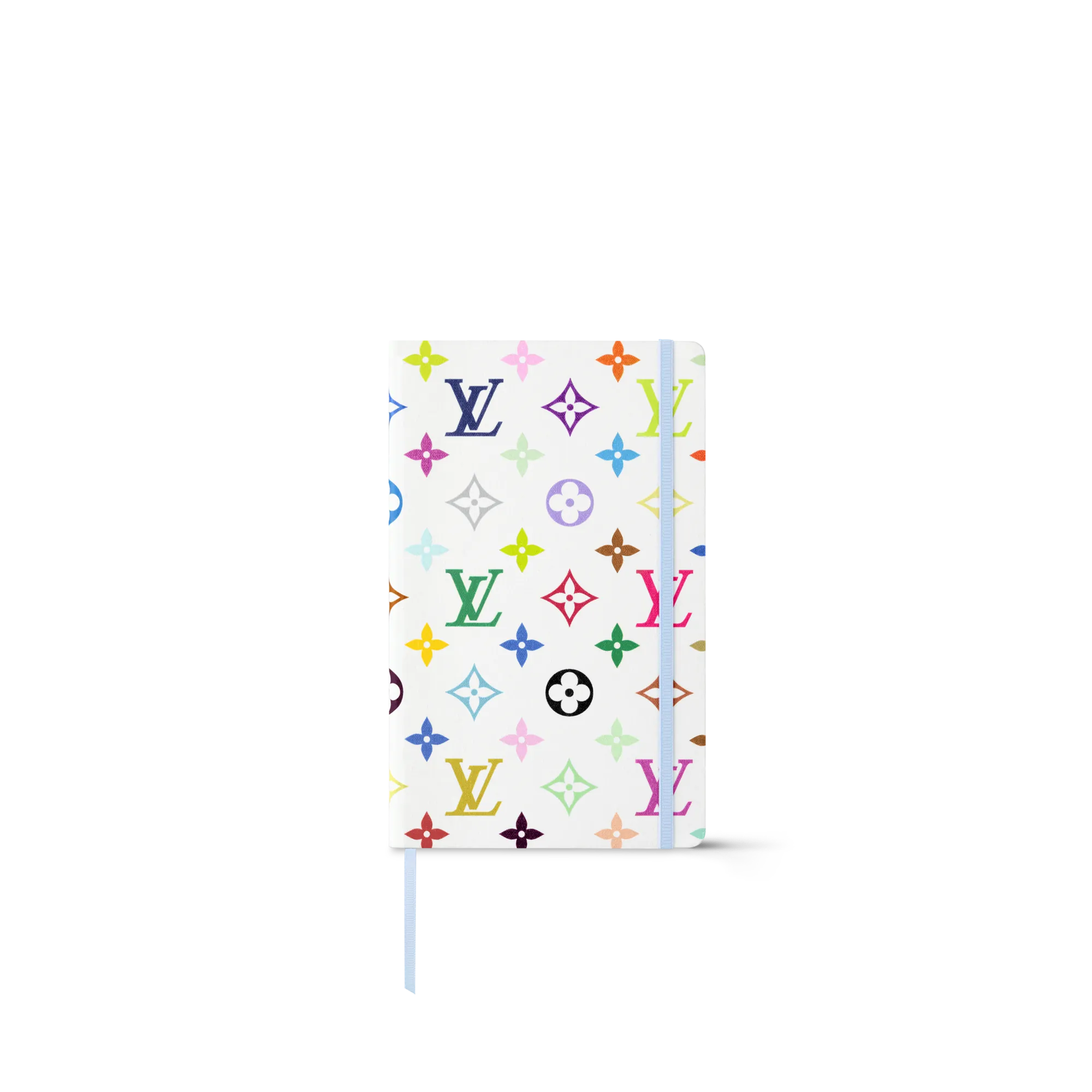 Louis Vuitton LV x TM Monogram Multicolore Jane Notebook MM Sans Ligne Esthetique Trunks, Travel and Home - Library GI1301 White