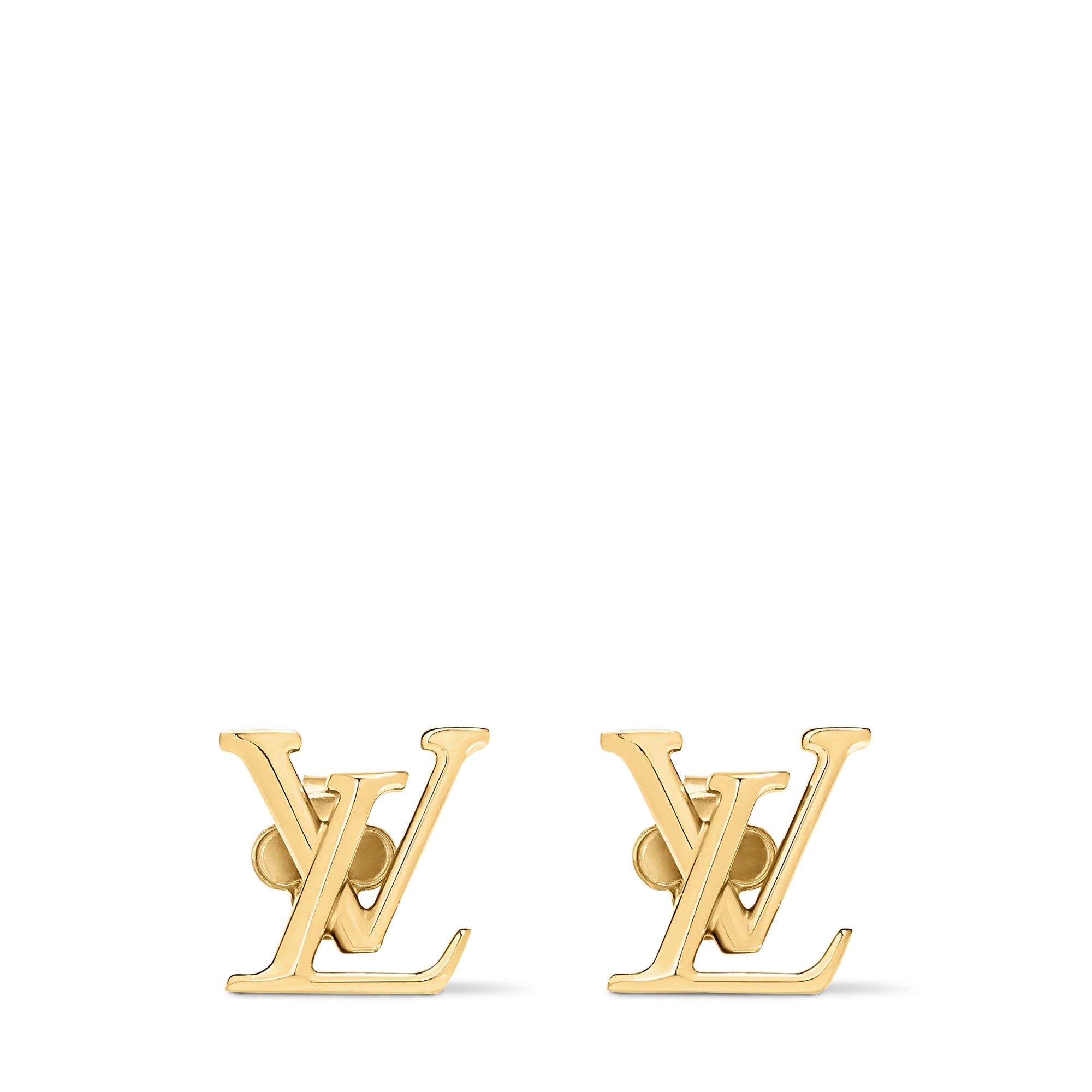 Louis Vuitton LV Iconic Earrings Steel Gifts - Gifts for Her M00743 Gold